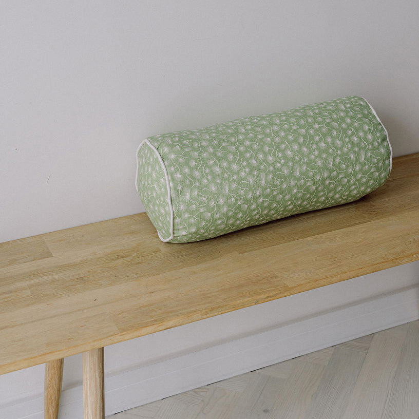 Moss Pine Bolster Cushion