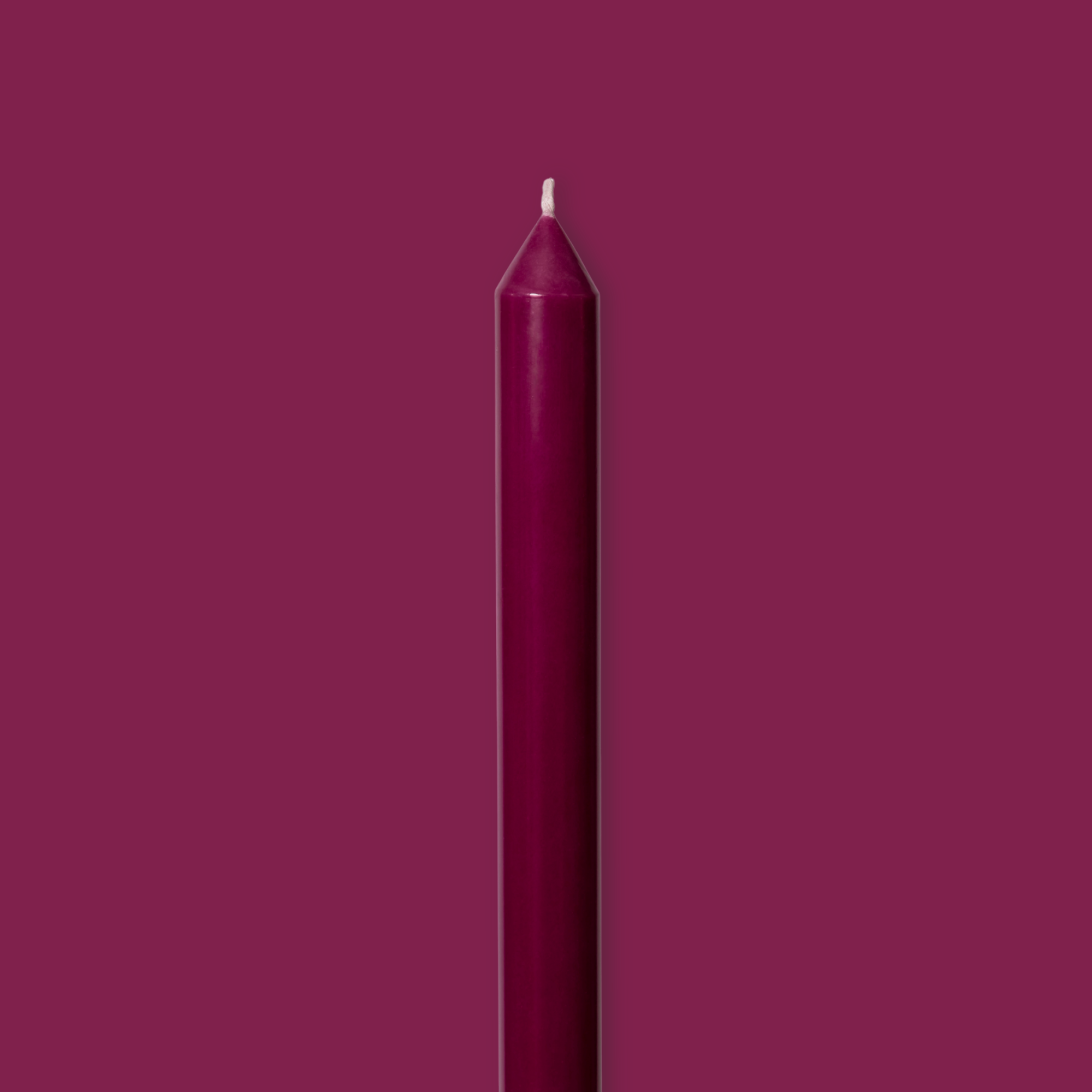 Mulberry Tapered Candle Pair