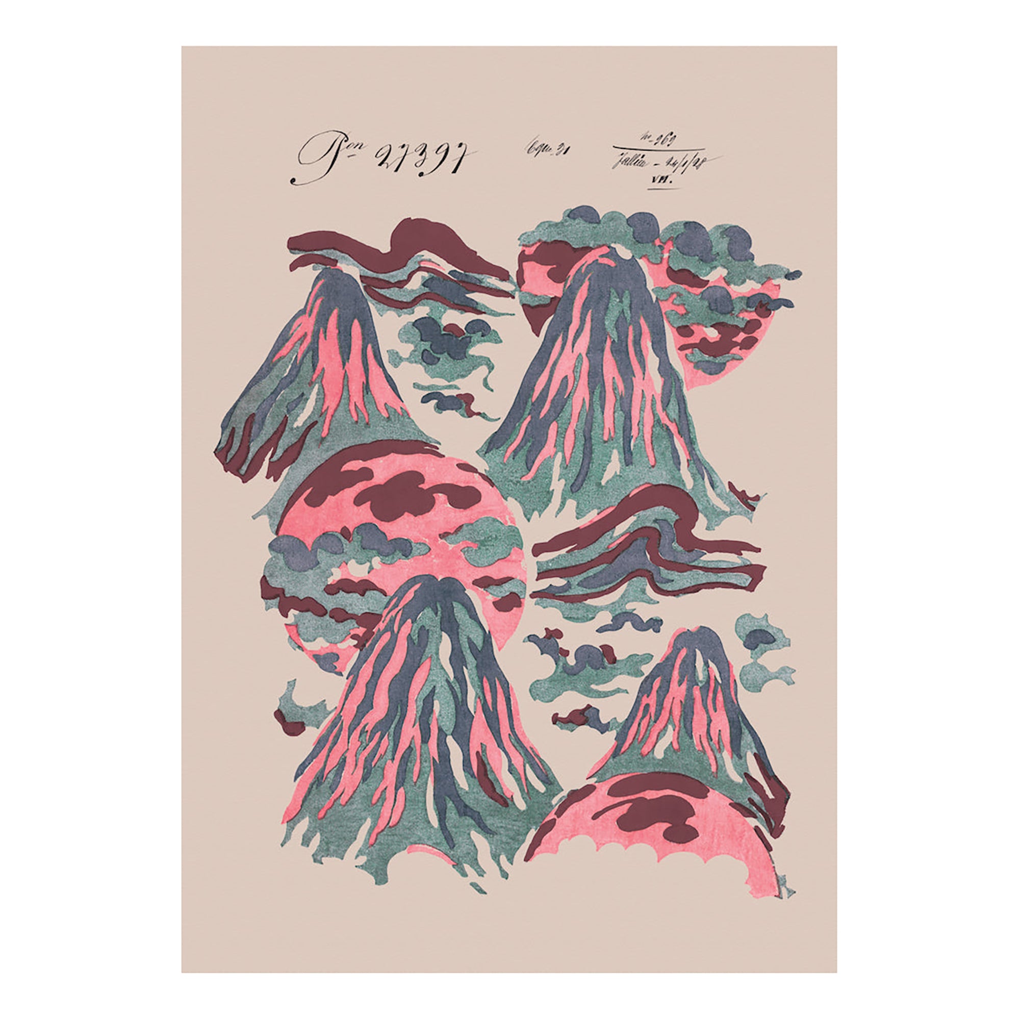 No.053 - Mount Vesuvius - Vintage Archive Poster Prints