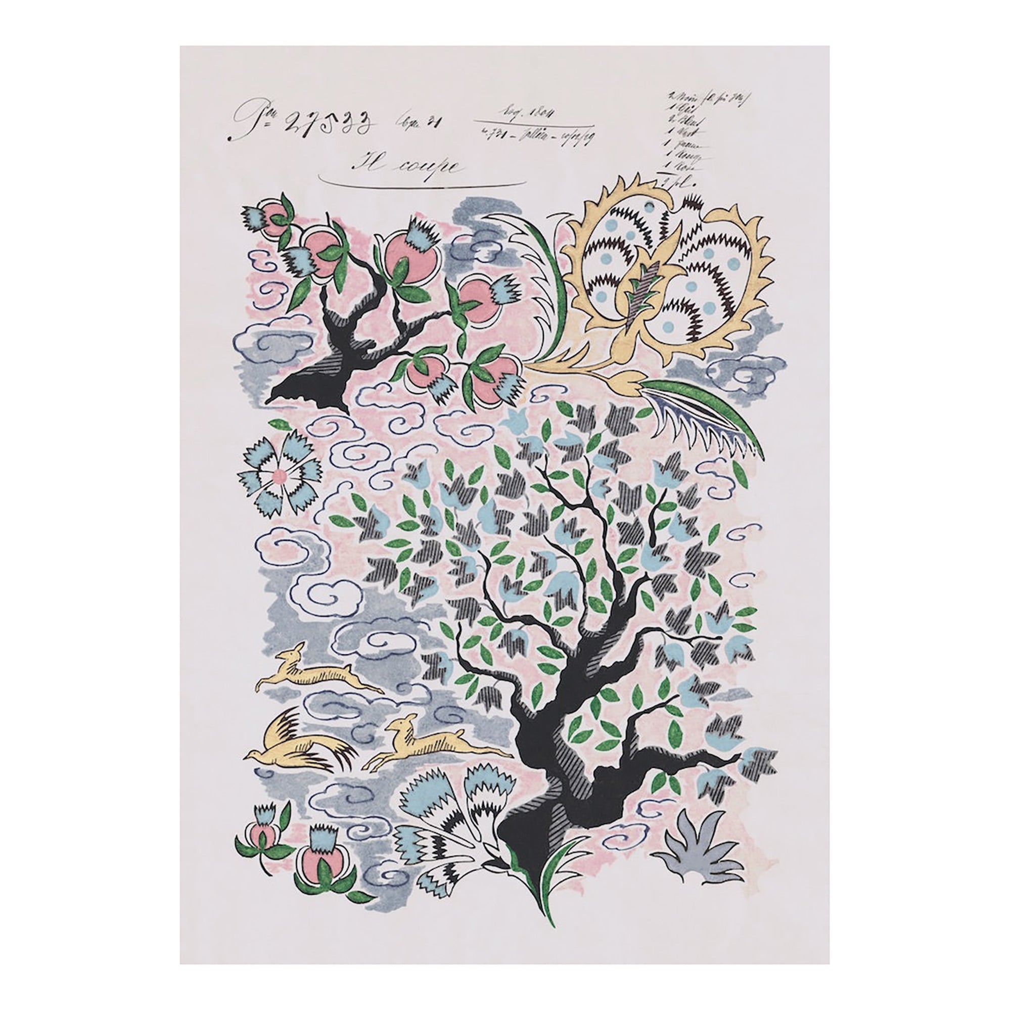 No.066 - Tree of Life II  - Vintage Archive Poster Prints