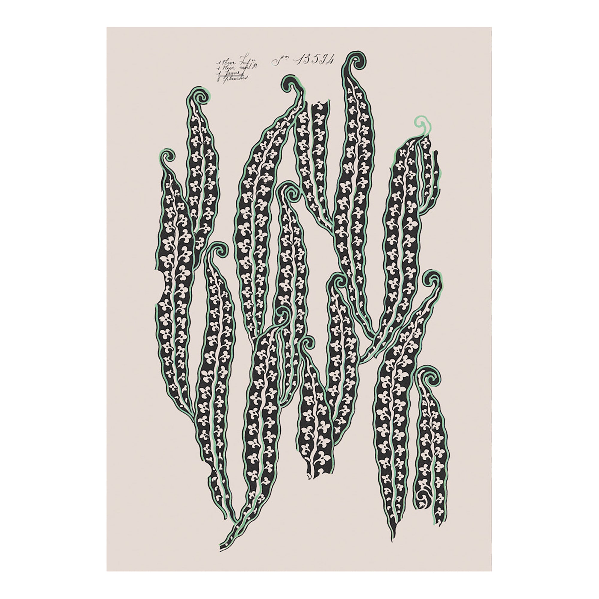 No.067 - Magic Beans II  - Vintage Archive Poster Prints