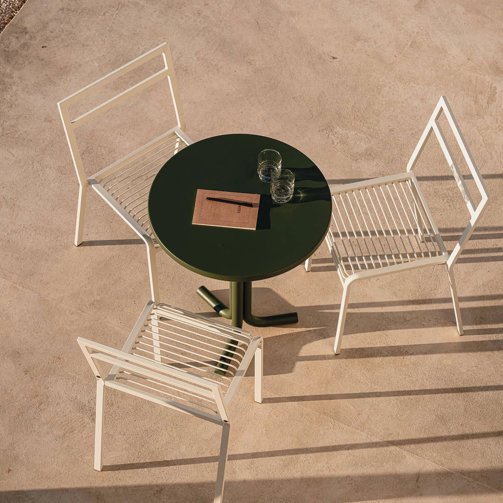 Nokk Café Table | Green