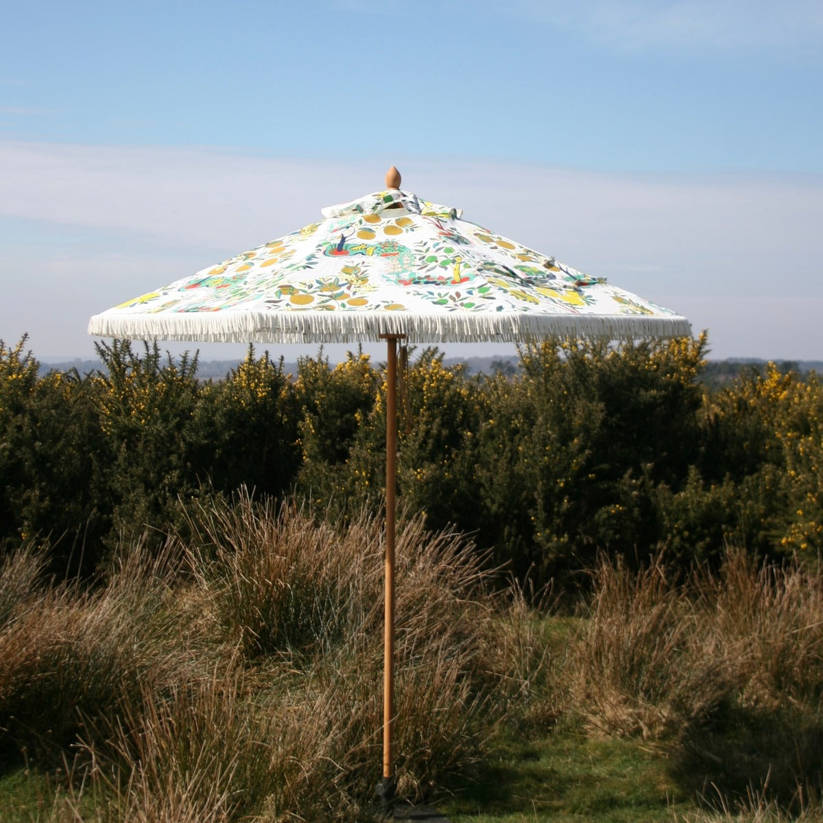 Josef Frank Citrus Garden Fringed Parasol