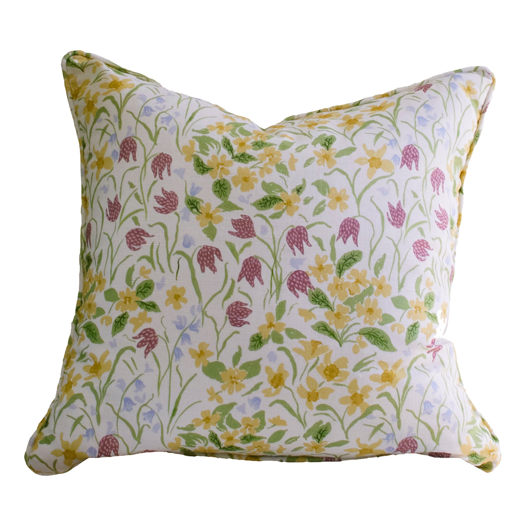 Oxford Meadow, piped cushion