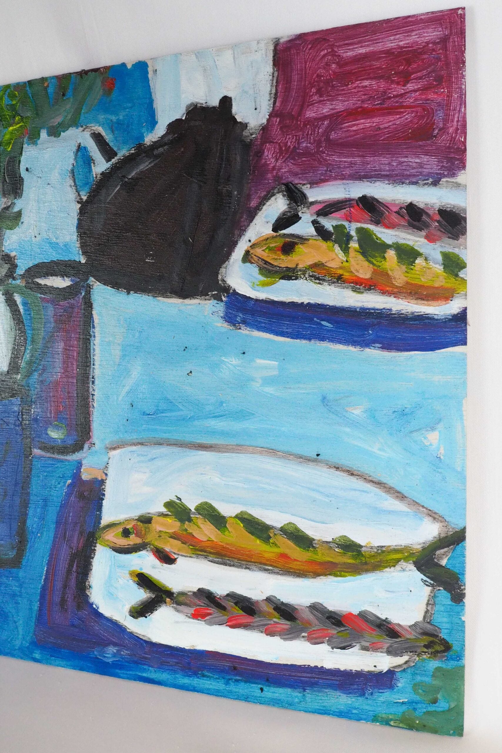 Oil on Board Still Life Painting