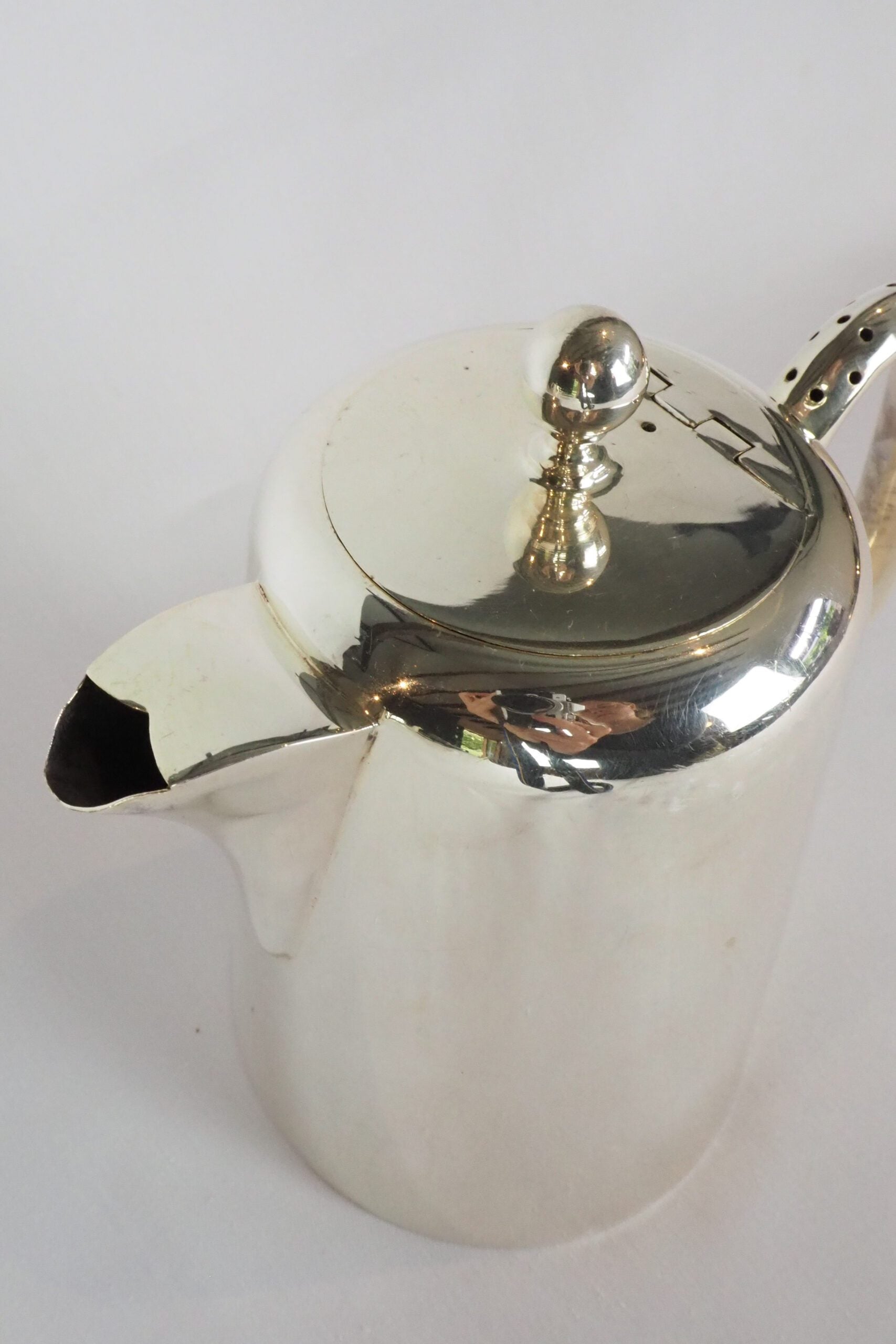 Vintage Silver Plate Large Coffee Pot