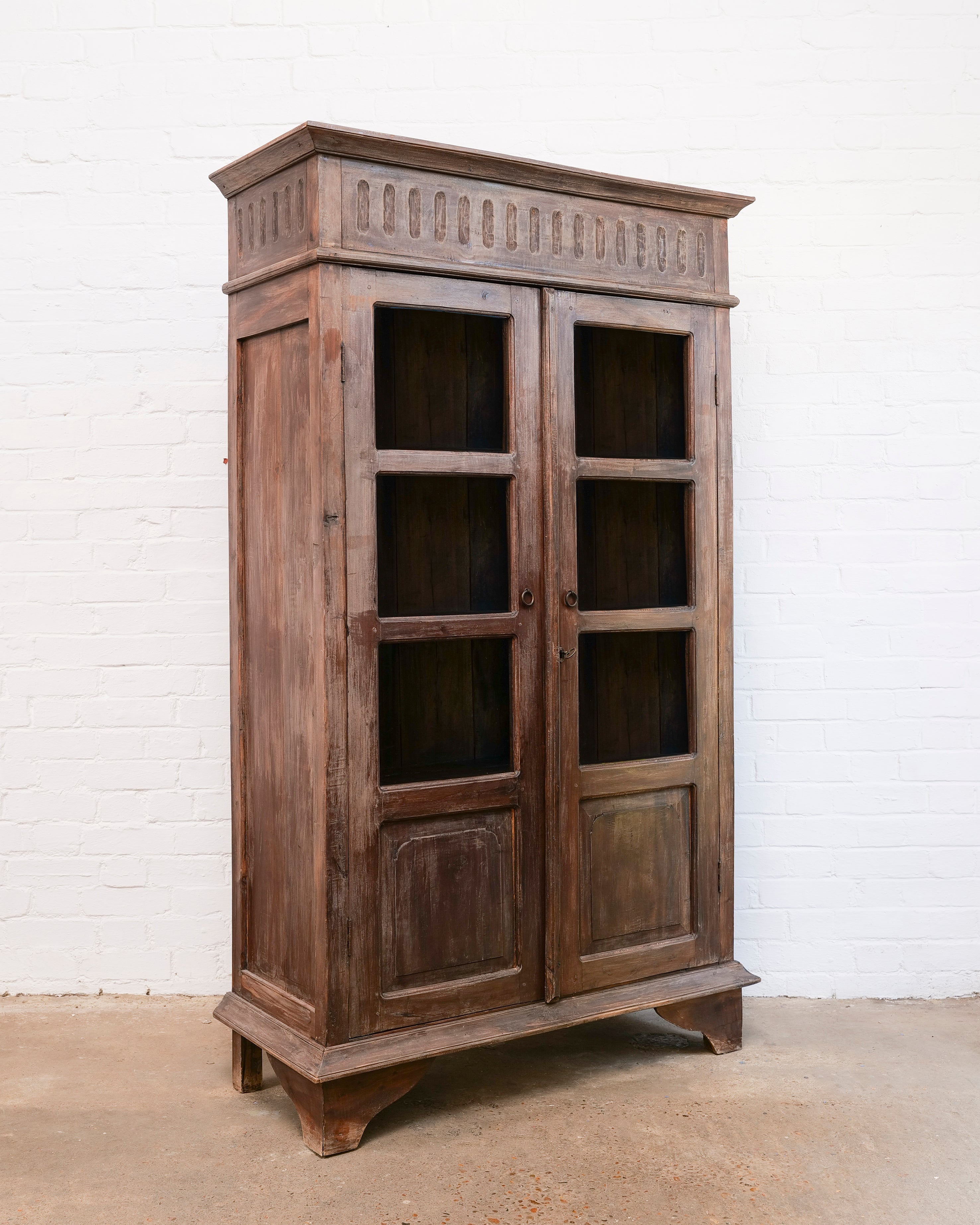 Oak Display Cabinet