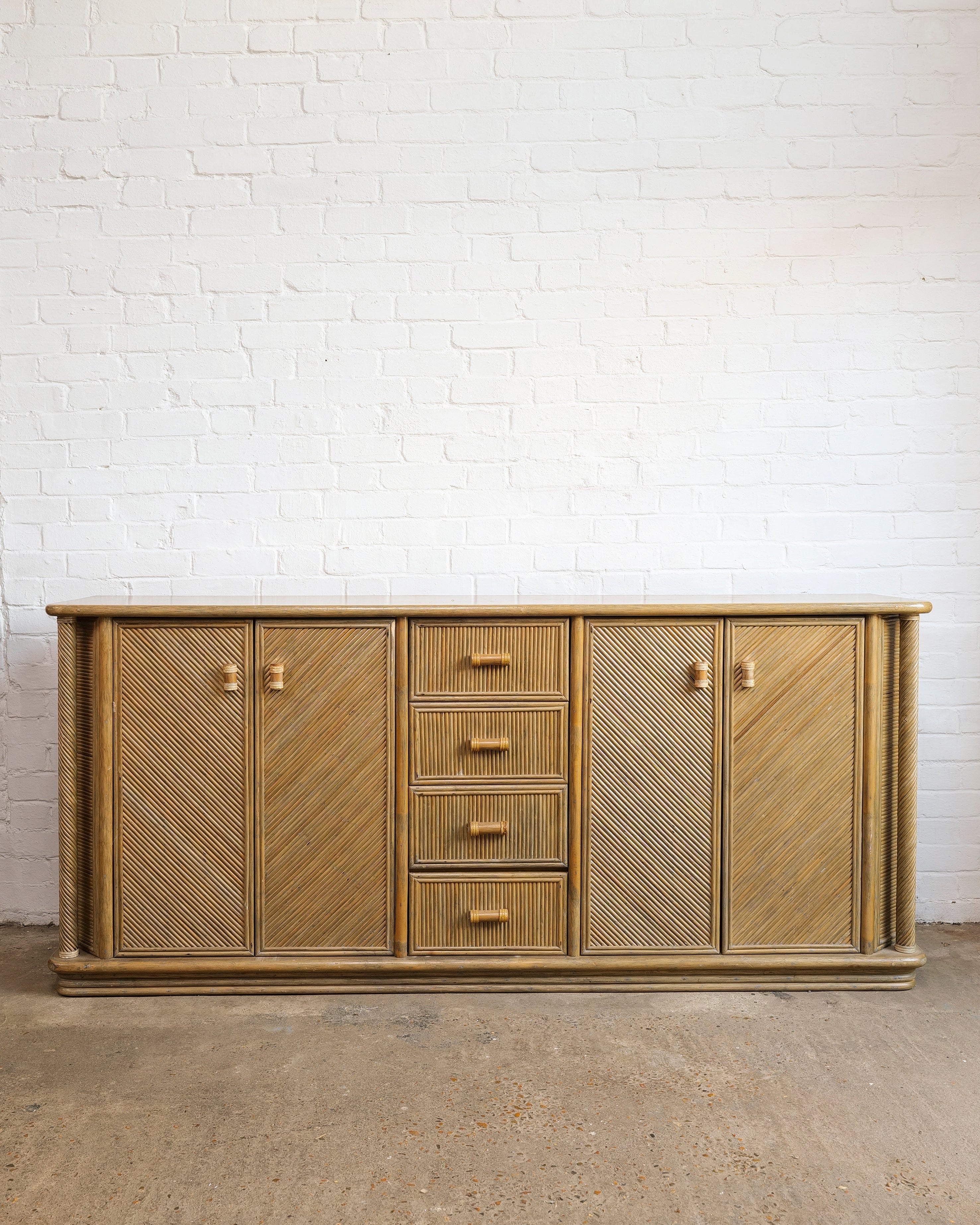 Large Pencil Reed Sideboard