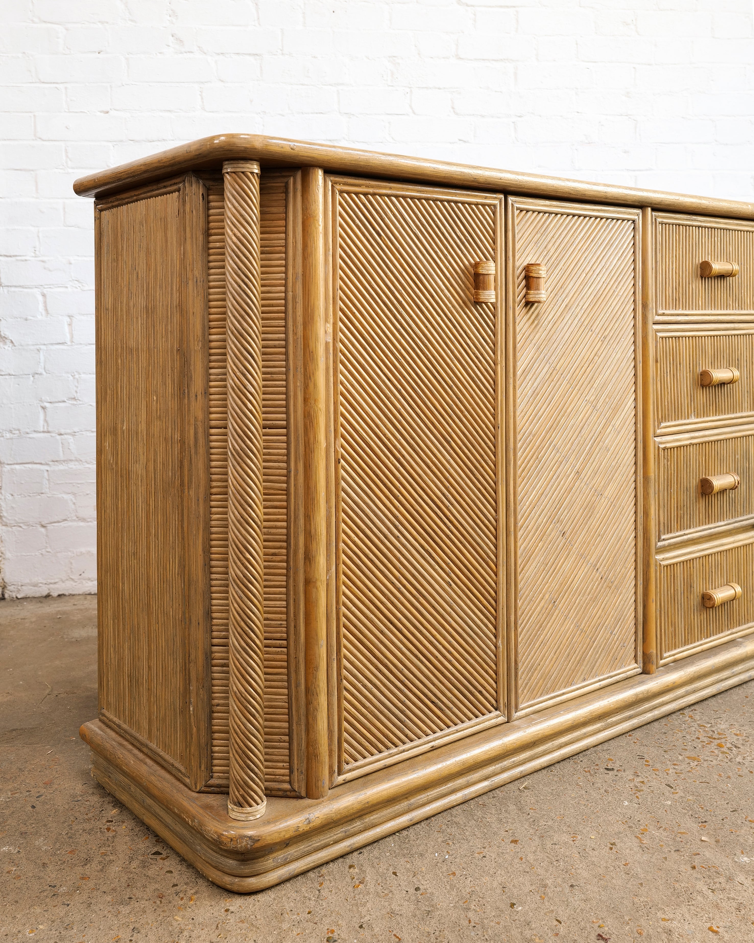 Large Pencil Reed Sideboard