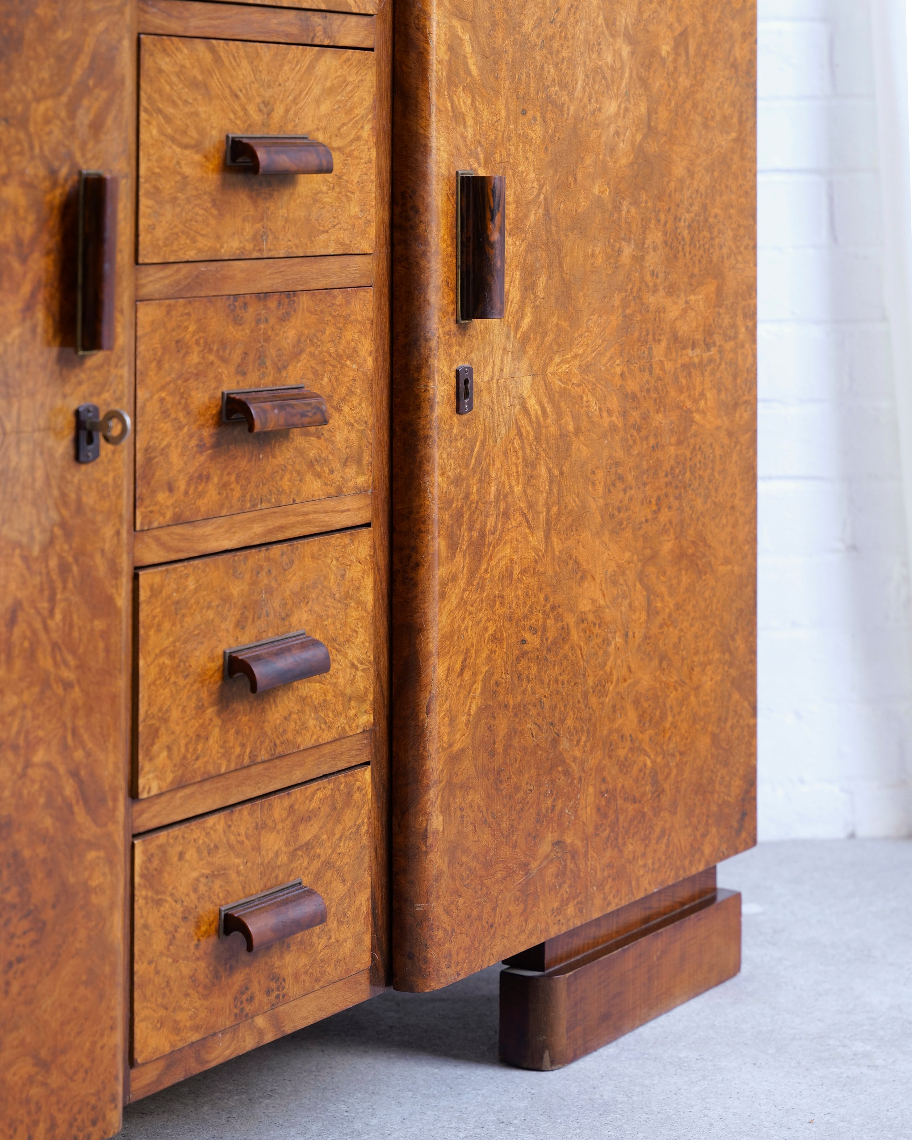 Art Deco Walnut Sideboard