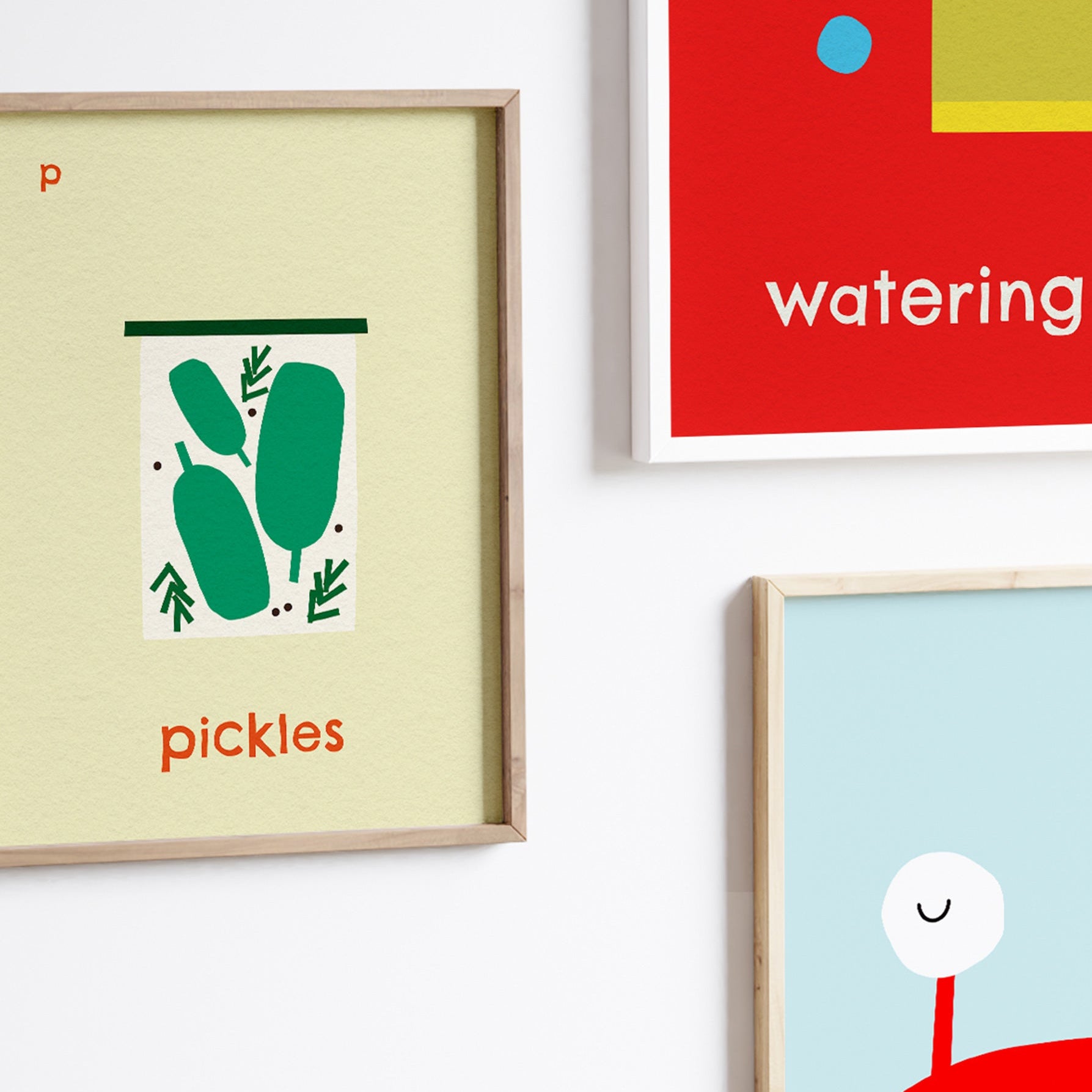 P for Pickles | Giclée Fine Art Print