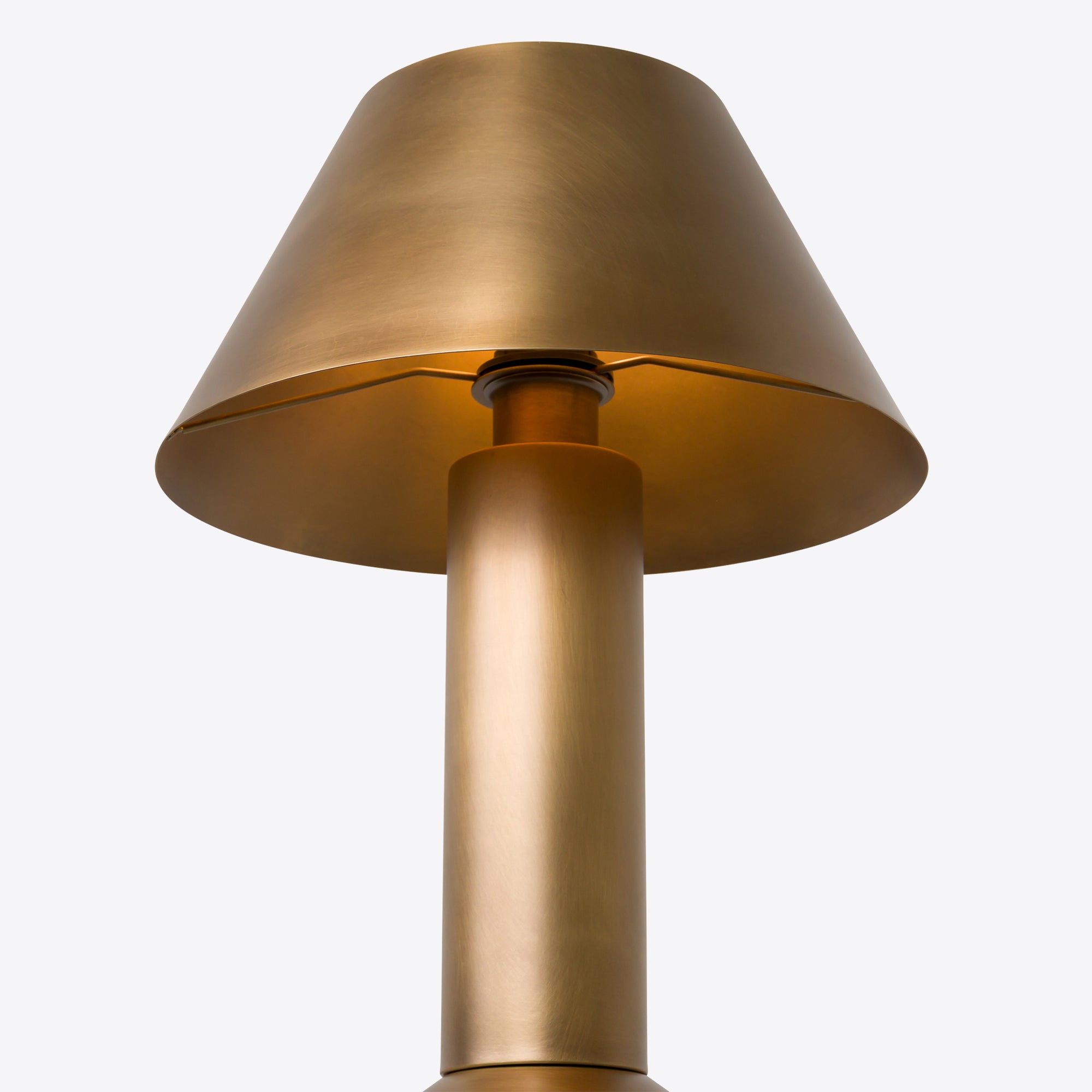 Structure Table Lamp B - Aged Brass