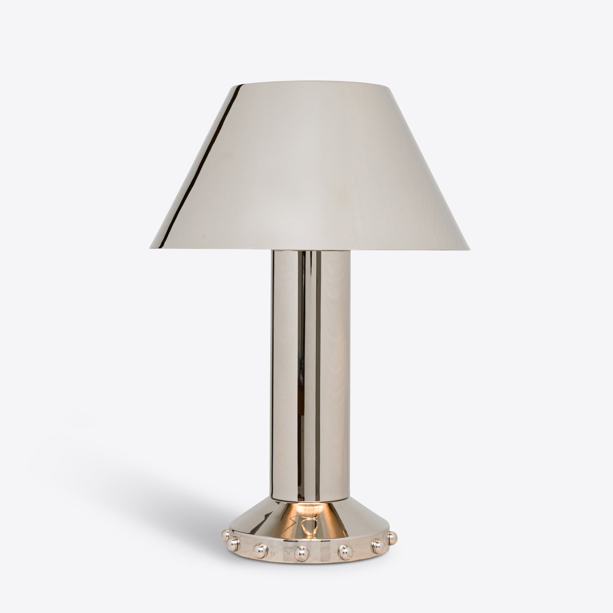 Structure Table Lamp B - Shiny Nickel