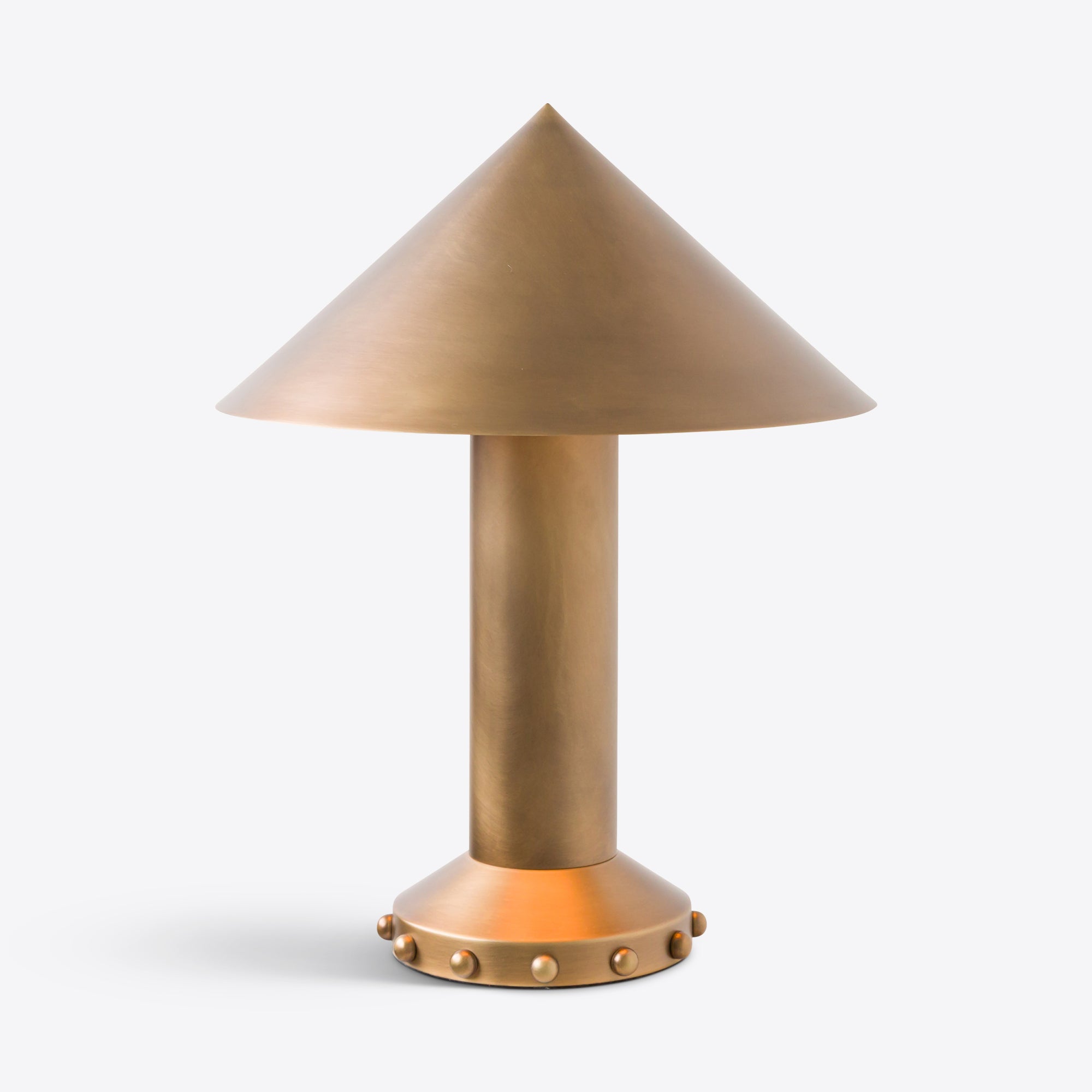 Structure Table Lamp A - Aged Brass