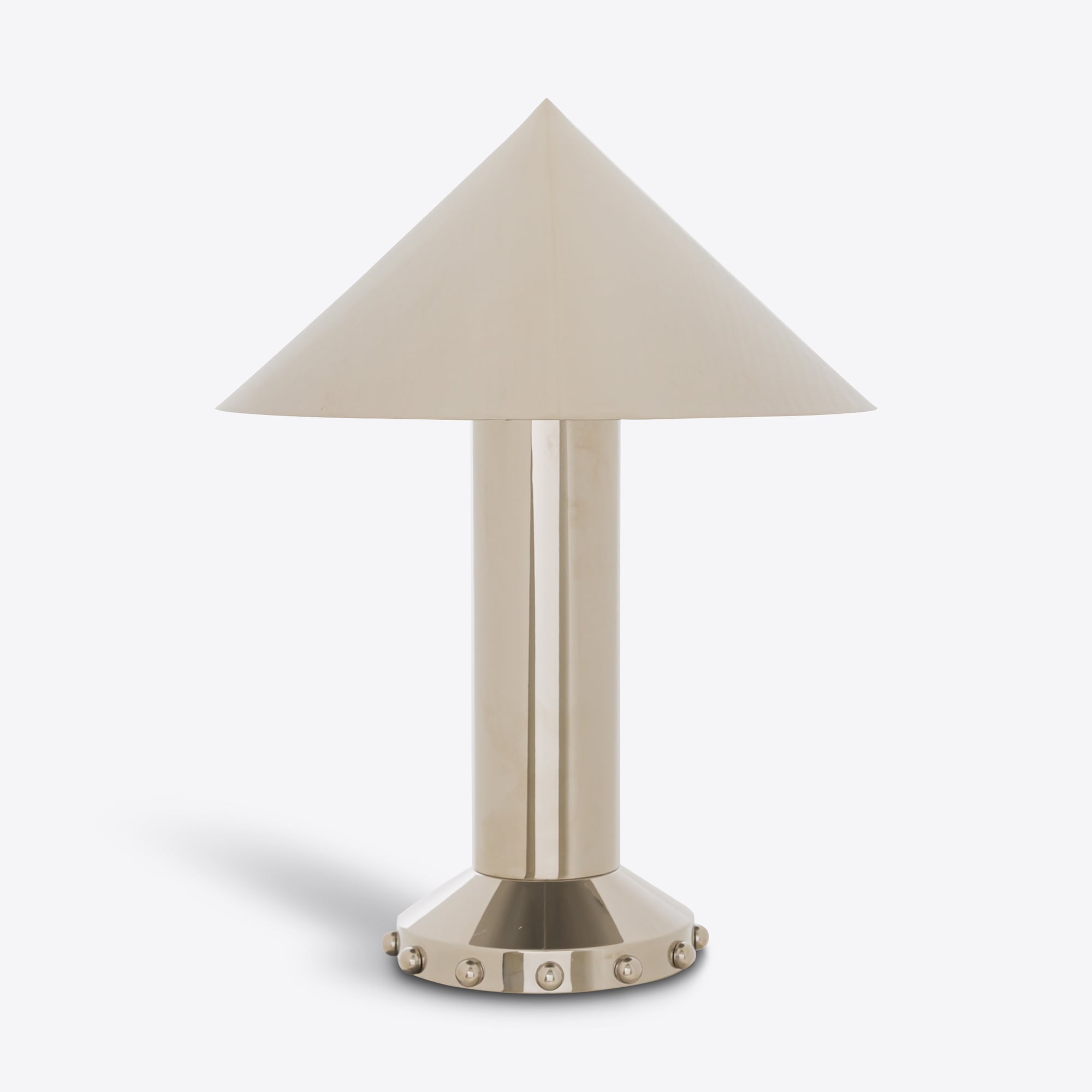 Structure Table Lamp A - Shiny Nickel