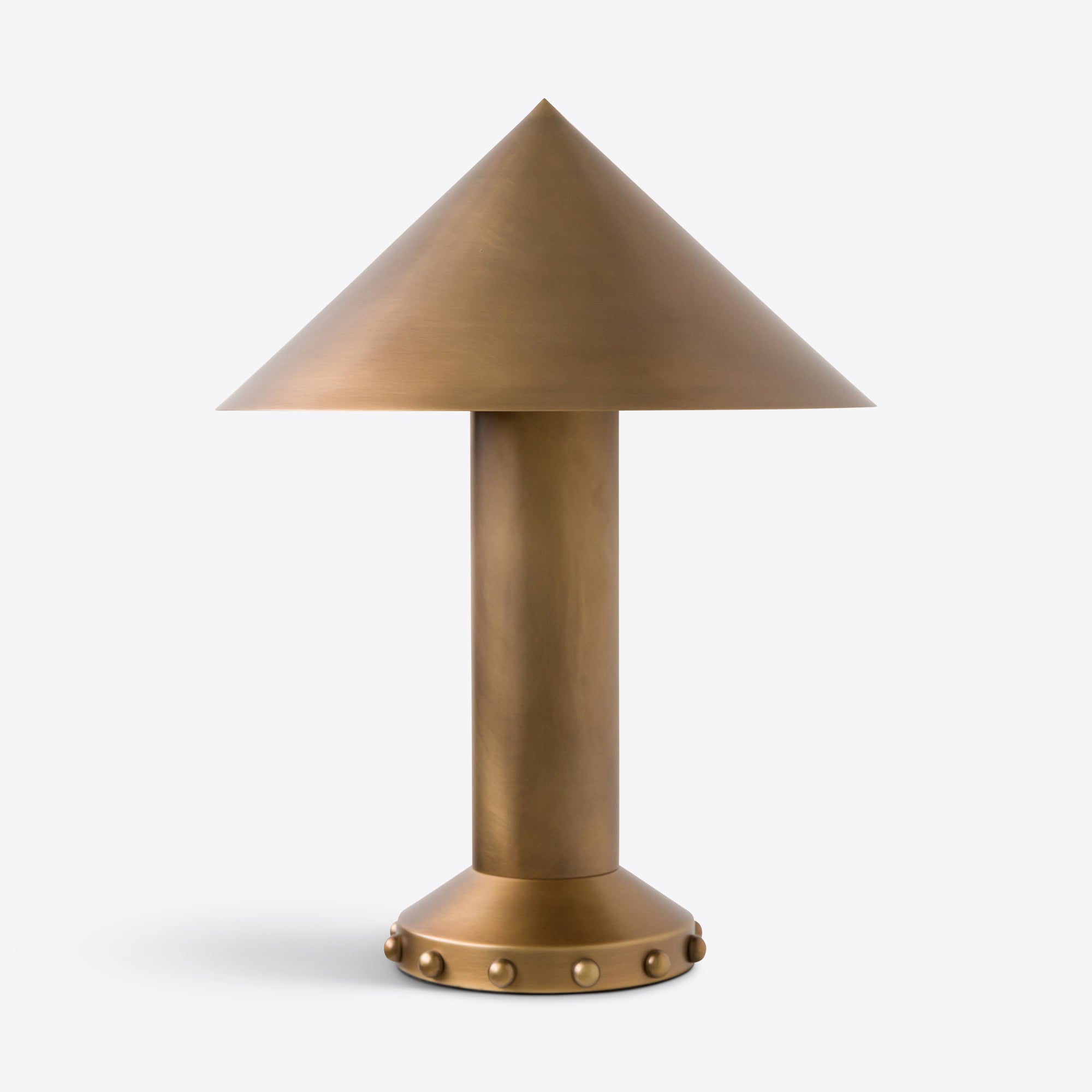Structure Table Lamp A - Aged Brass