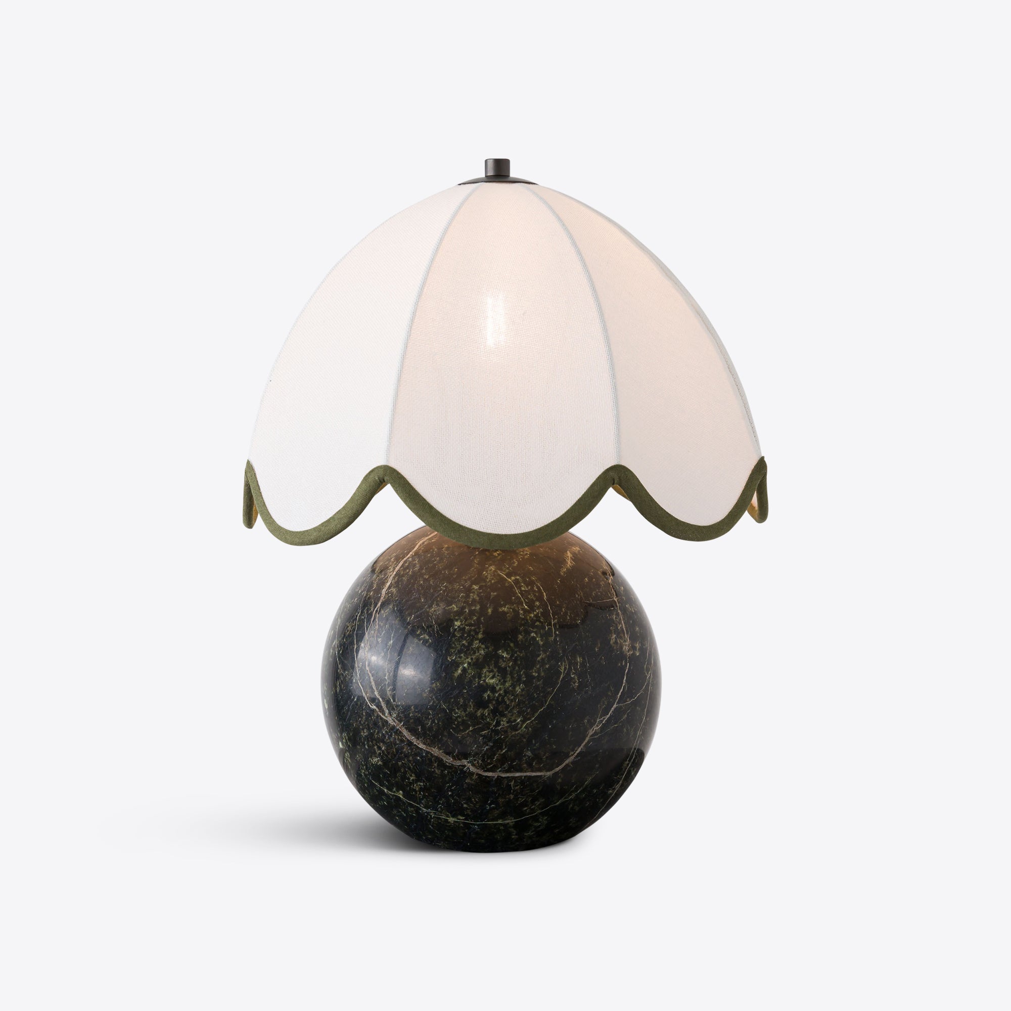 Summer Green Marble Table Lamp
