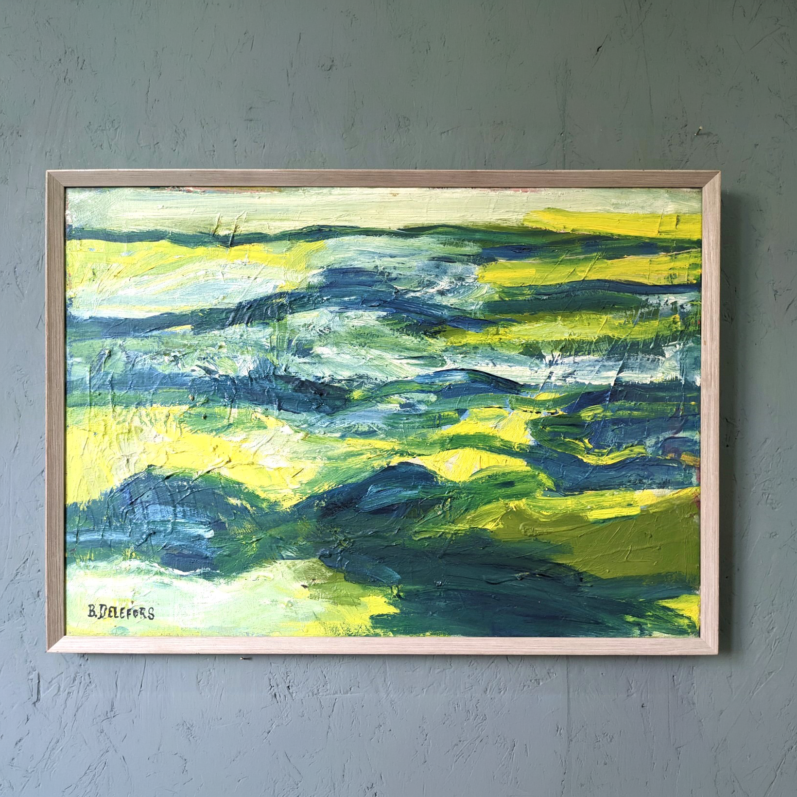 Waves Oil Painting