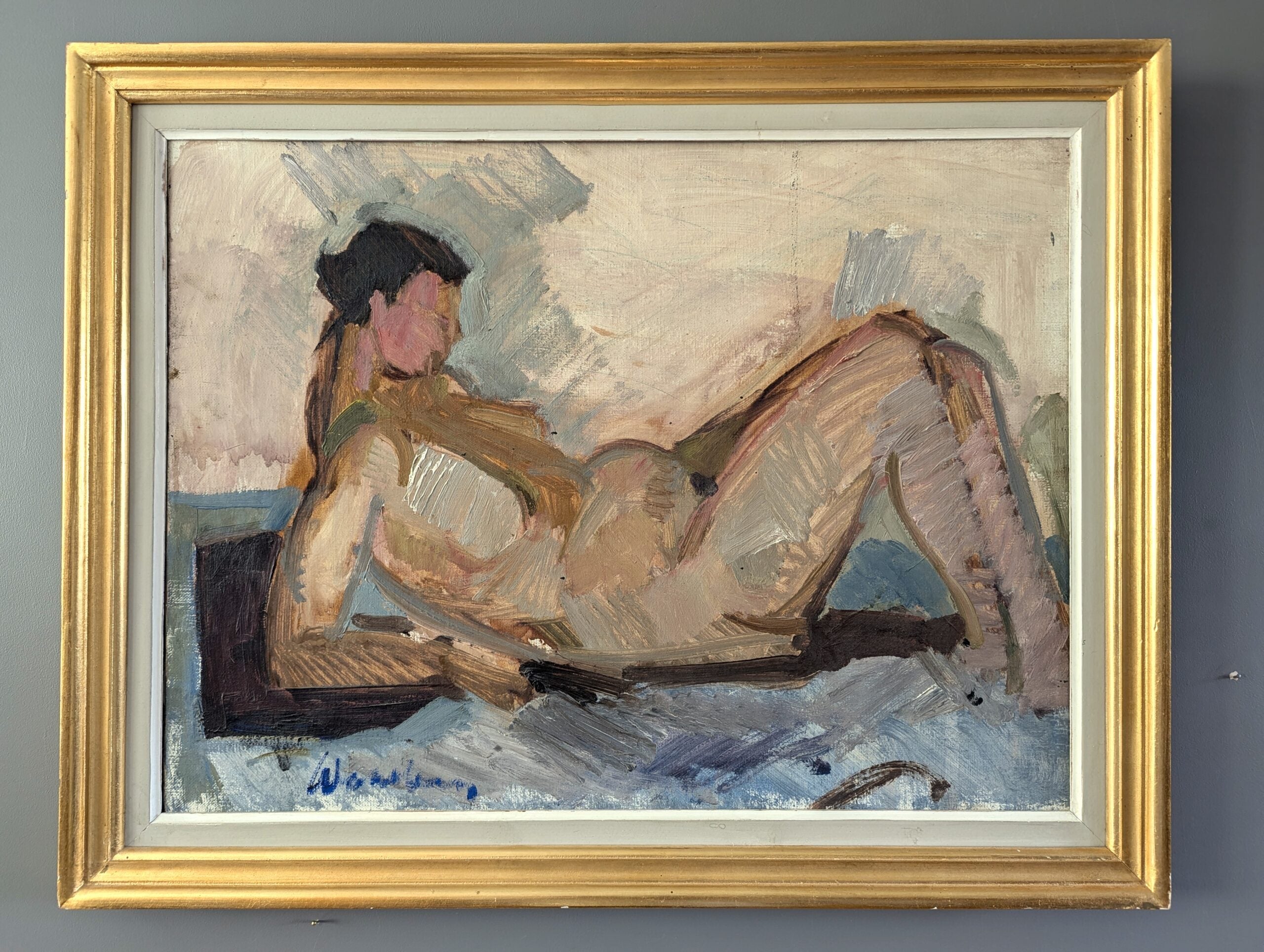 The Expectant Nude
