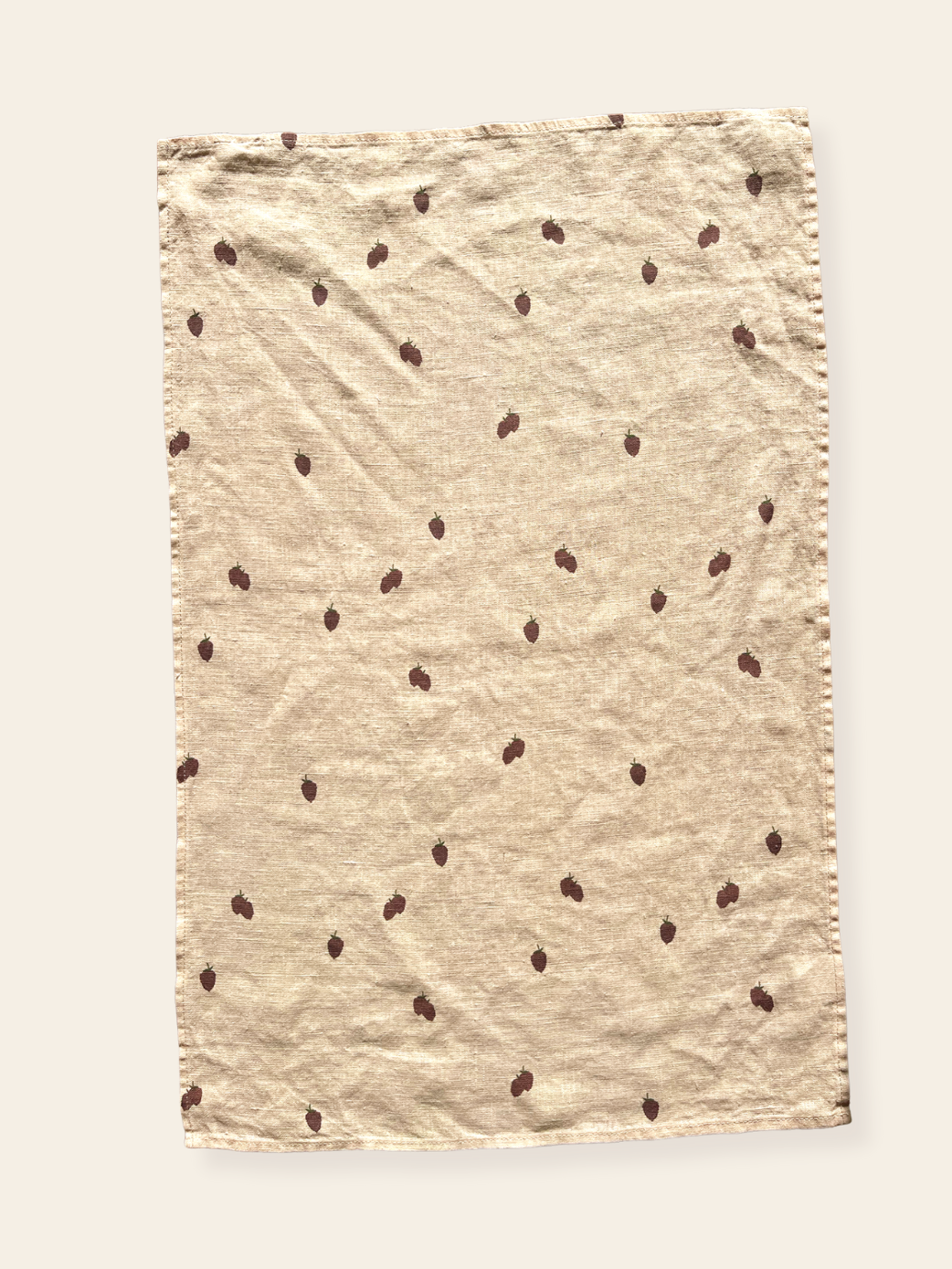 Linen Tea Towel - Petite Framboises