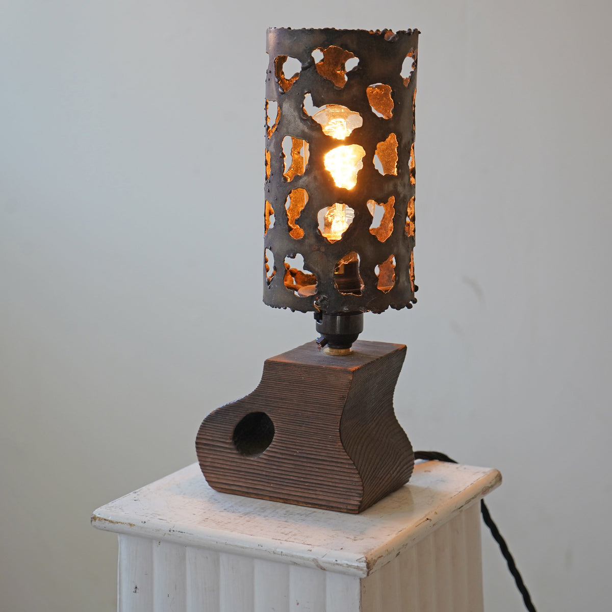 Brutalist Table Lamp