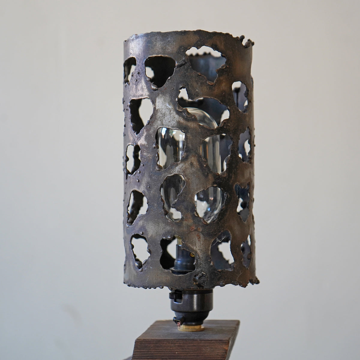 Brutalist Table Lamp
