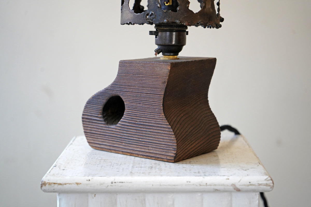 Brutalist Table Lamp