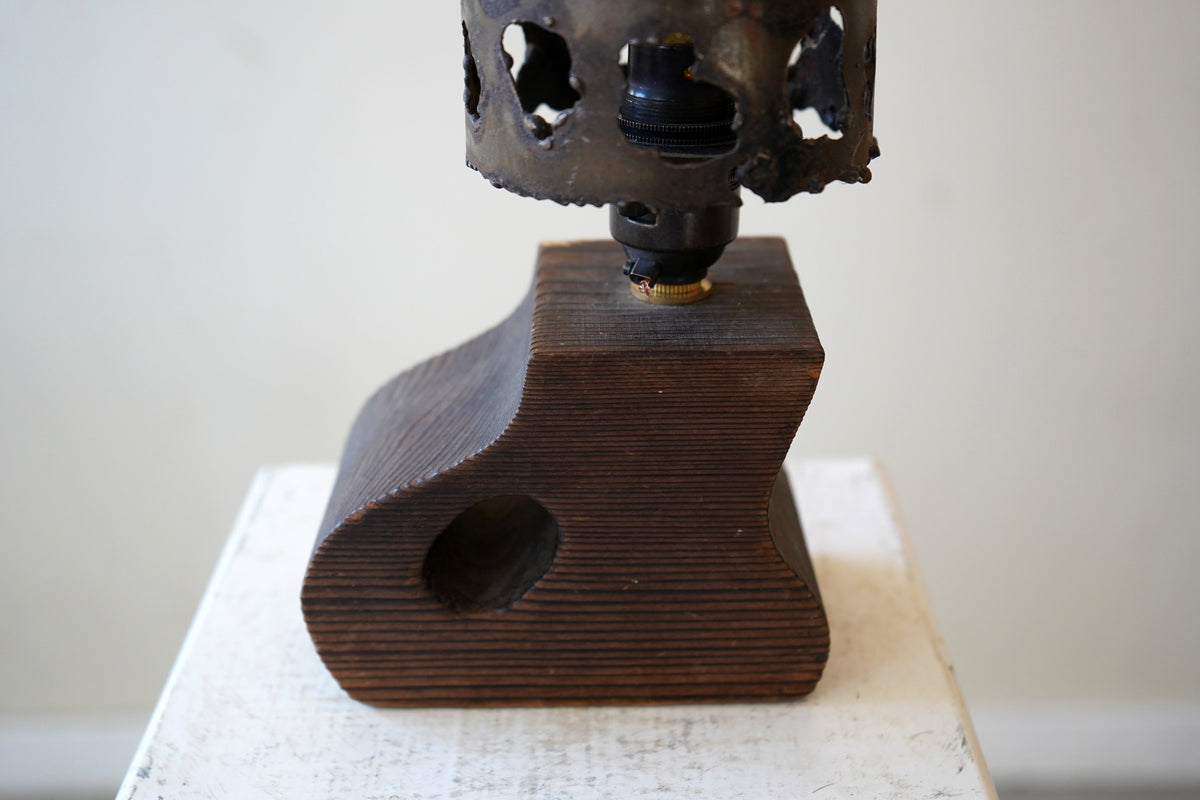 Brutalist Table Lamp