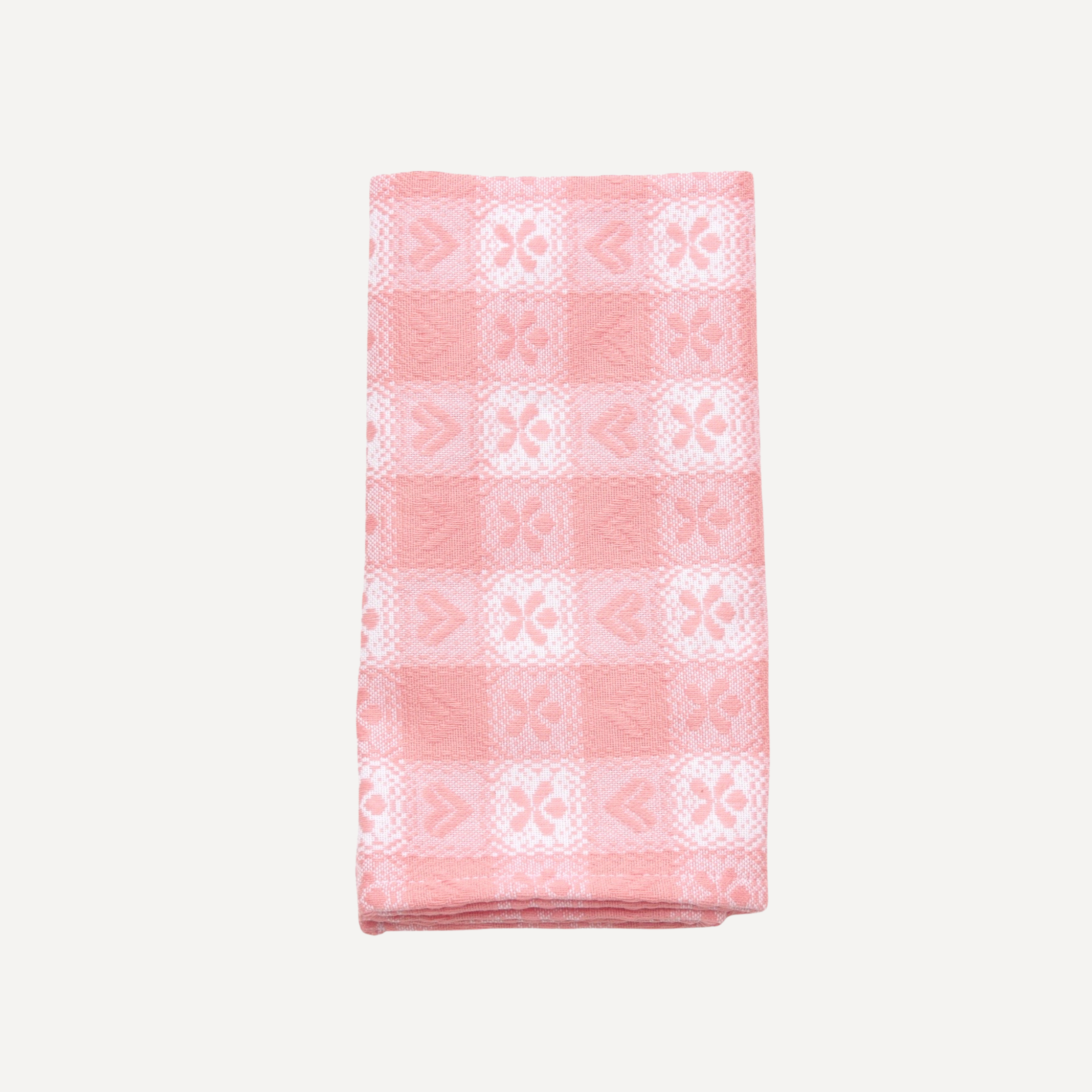Pink Alpine Chalet Cotton Gingham Napkin | Set of 4