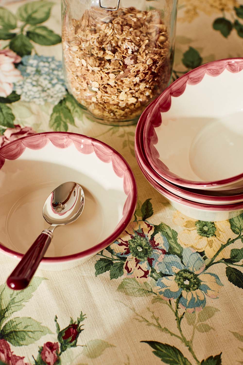Pink Scallop Bowl | Singles & Set of 4