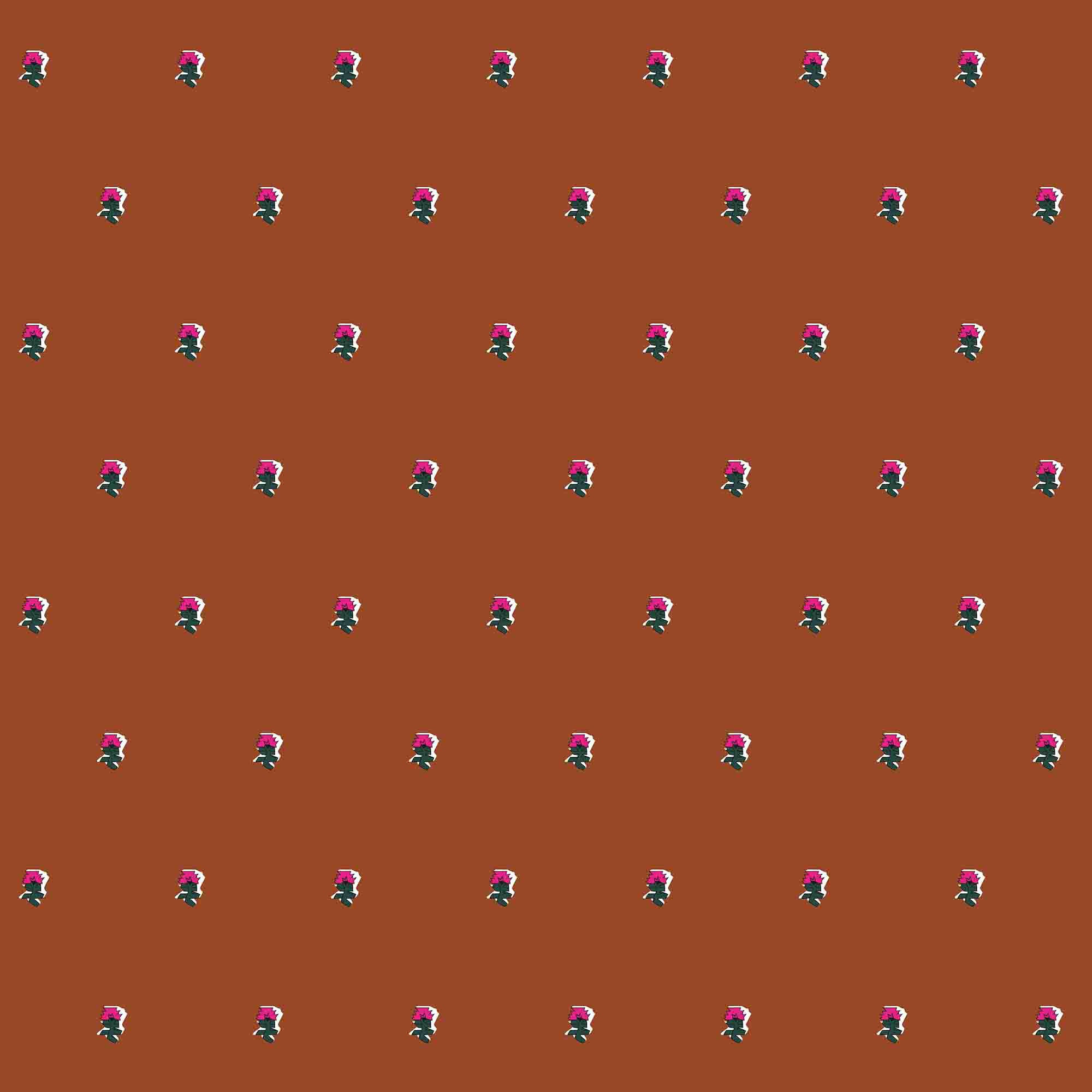 Pixel Posey Wallpaper, Camellia, Roll