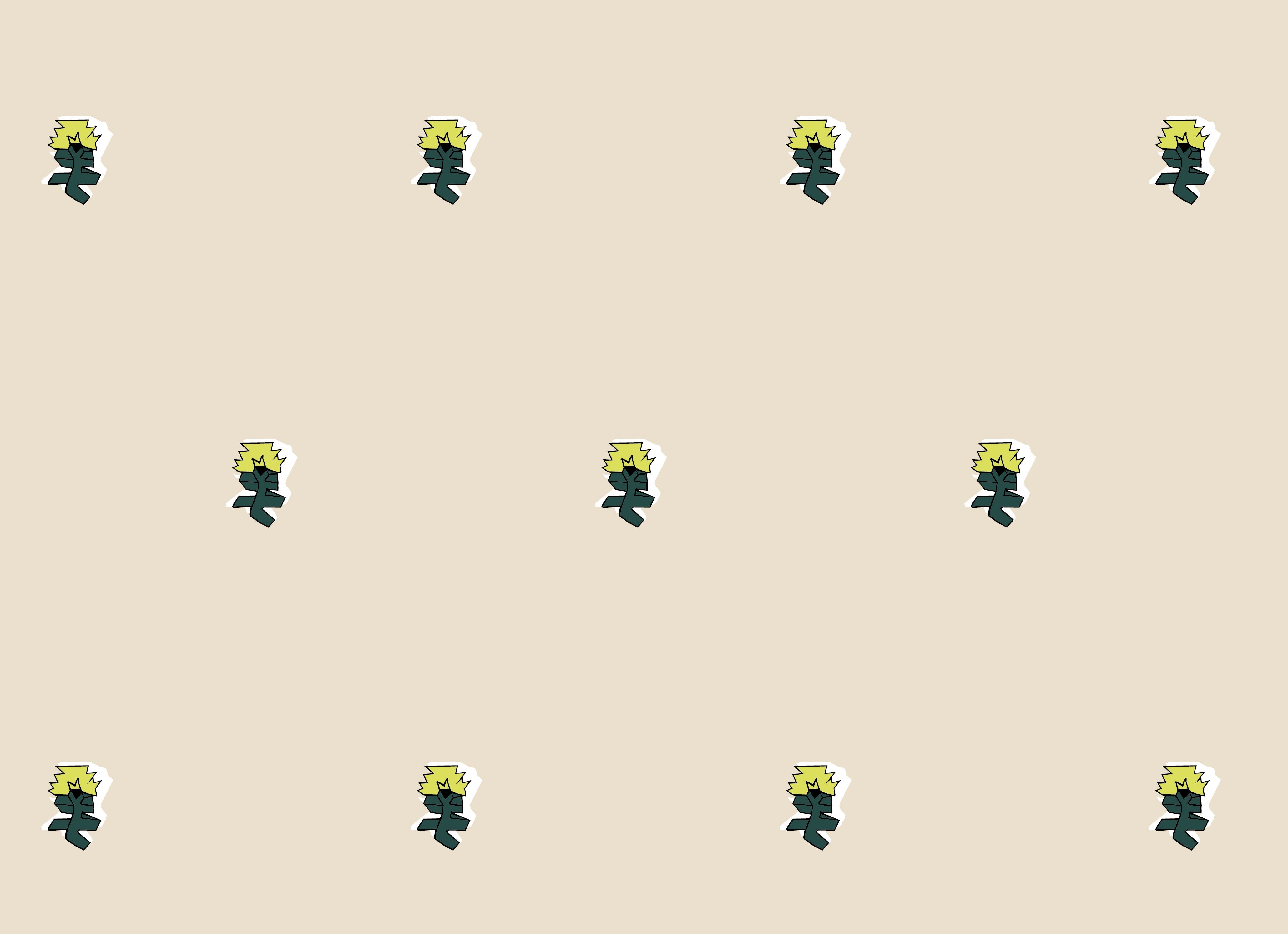 Pixel Posey Wallpaper, Limelight, Sample