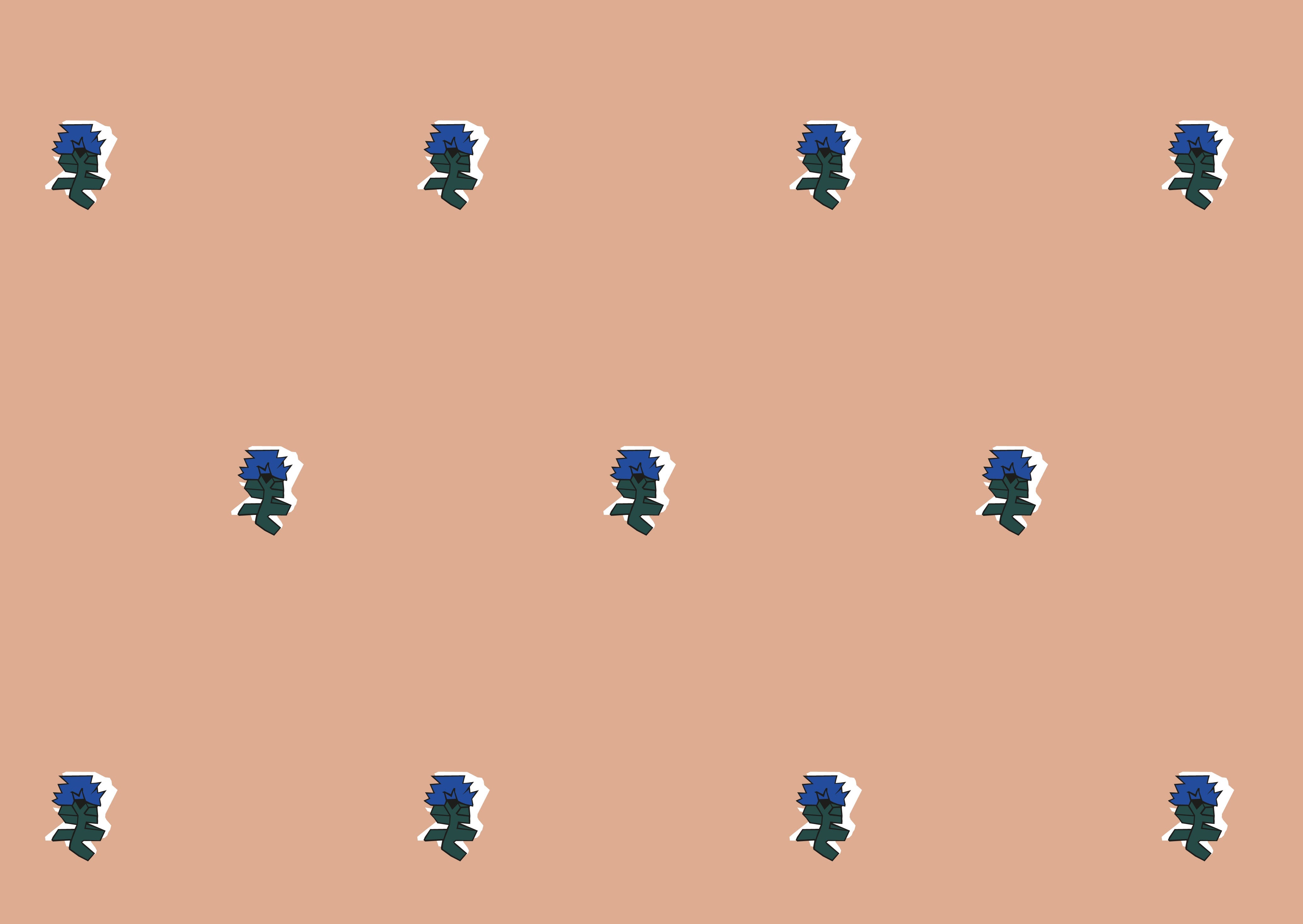 Pixel Posey Wallpaper, Sweetpea, Sample