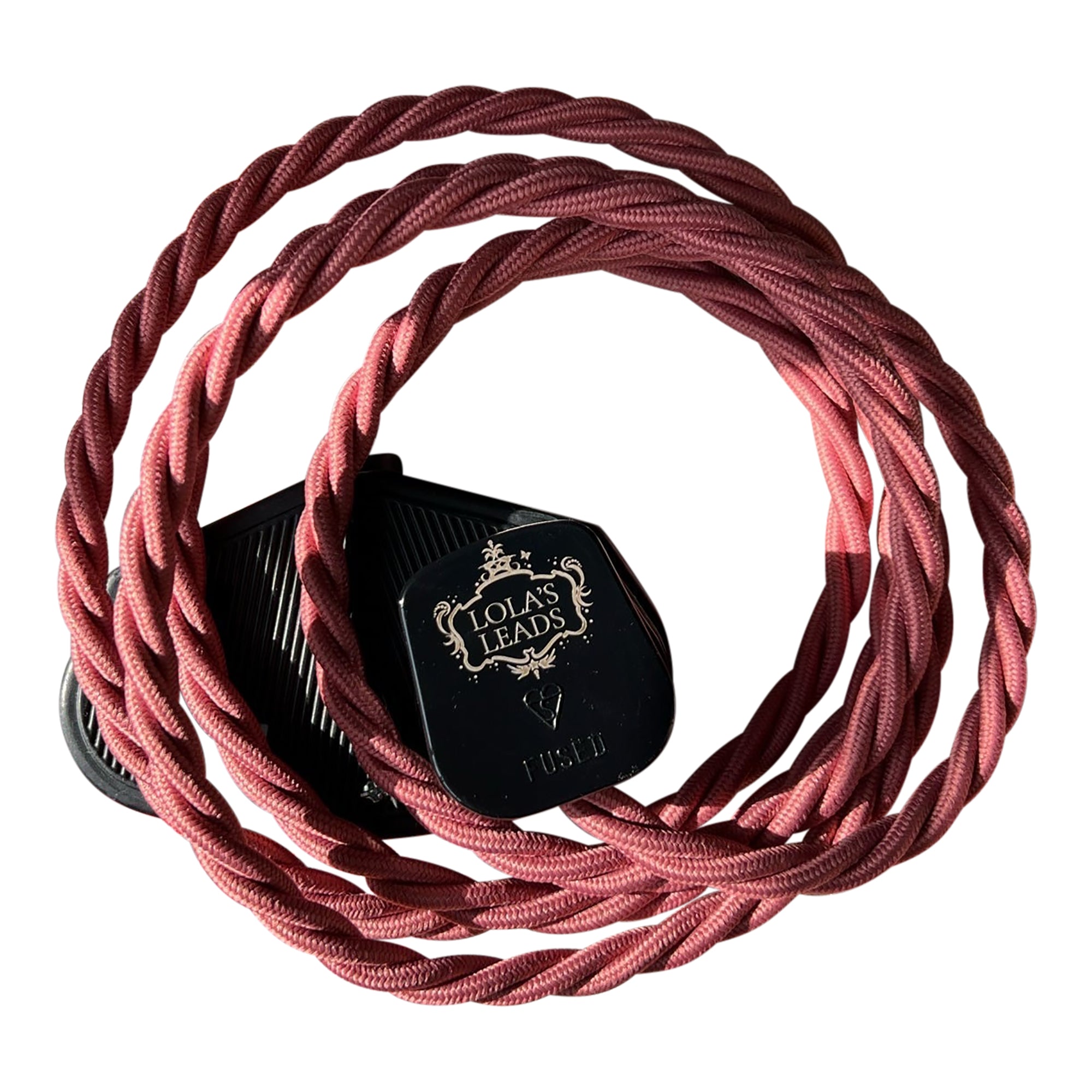 Pompadour - Lola's Leads Fabric Extension Cable