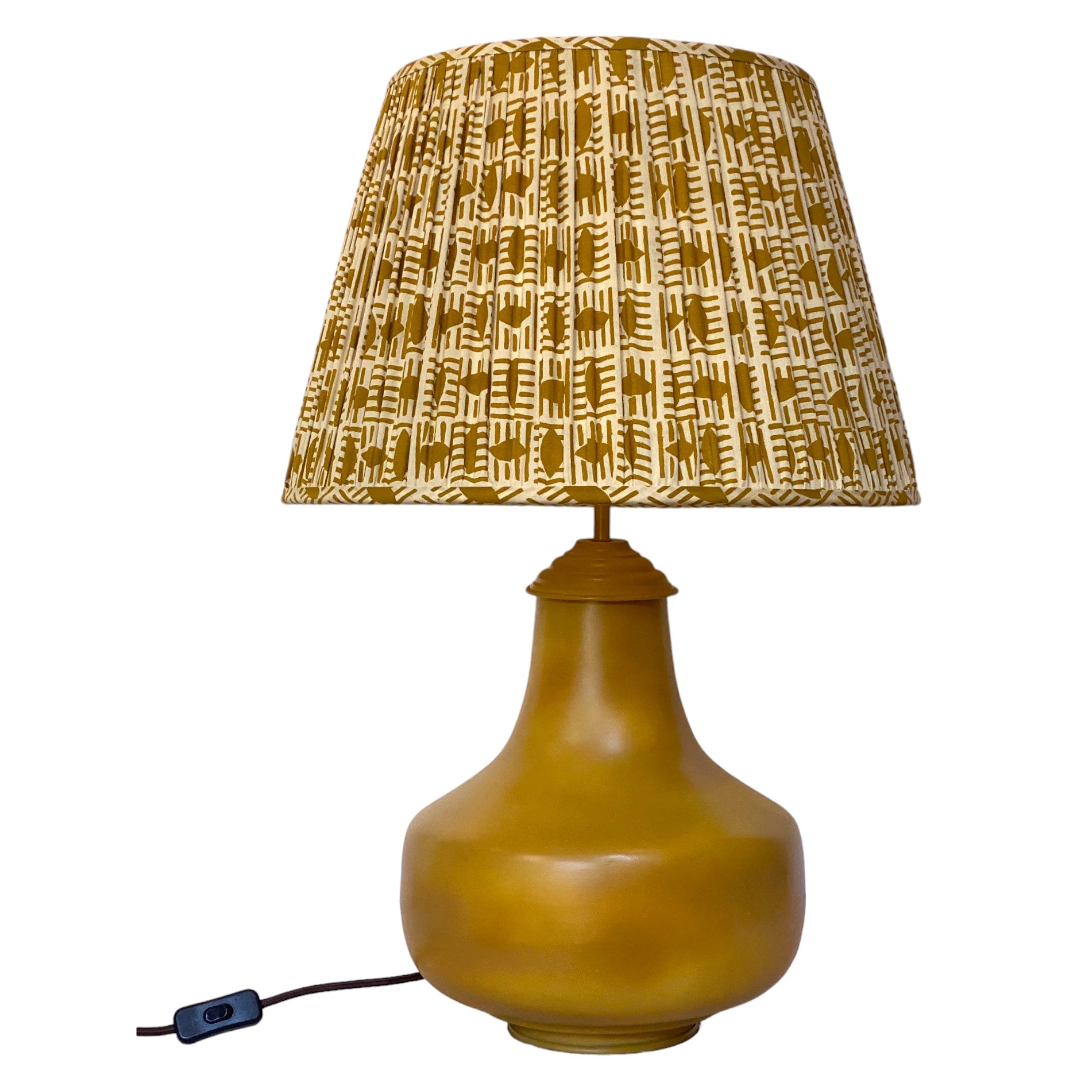 Priyanka Large Yellow Table Lamp