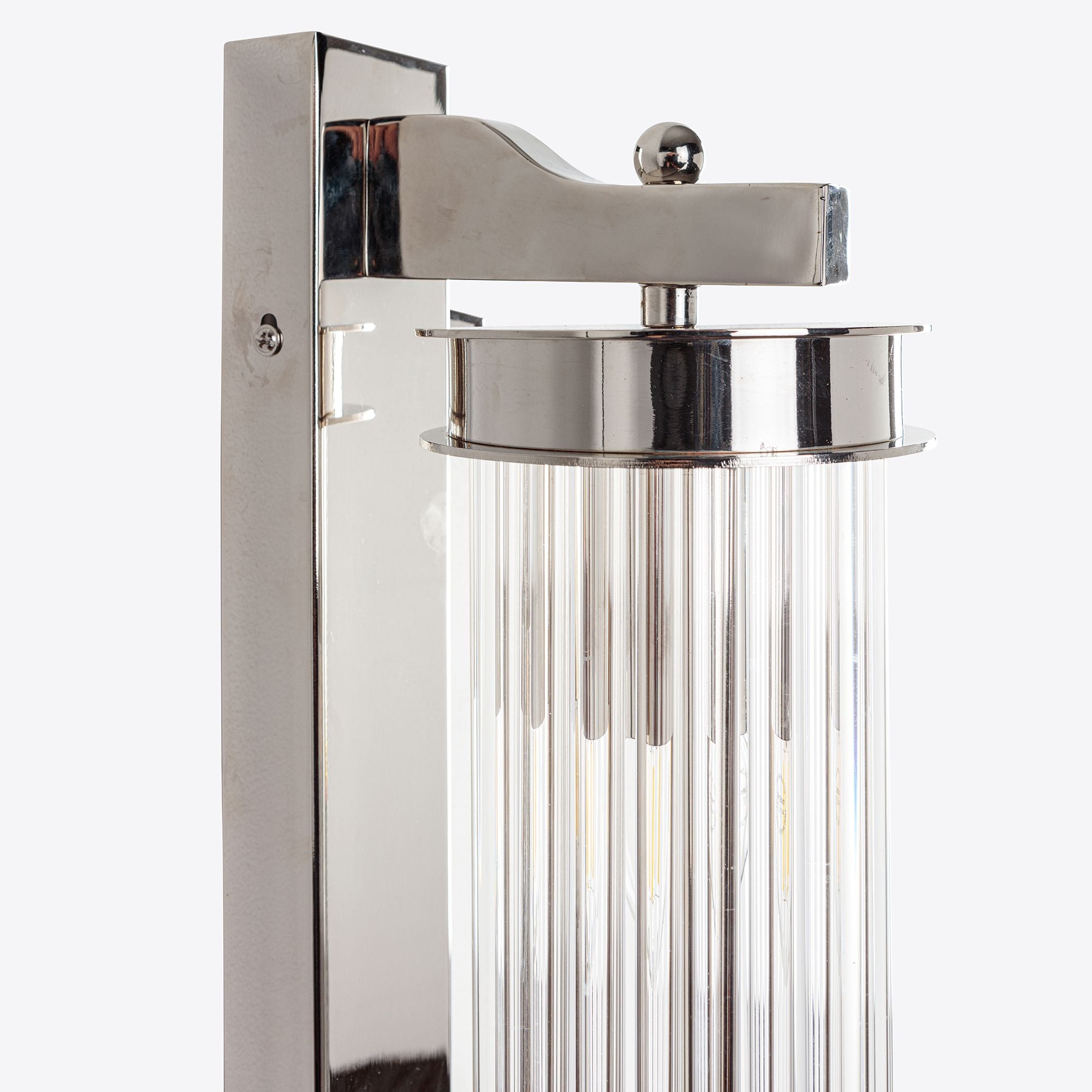 Nickel Elon Wall Light