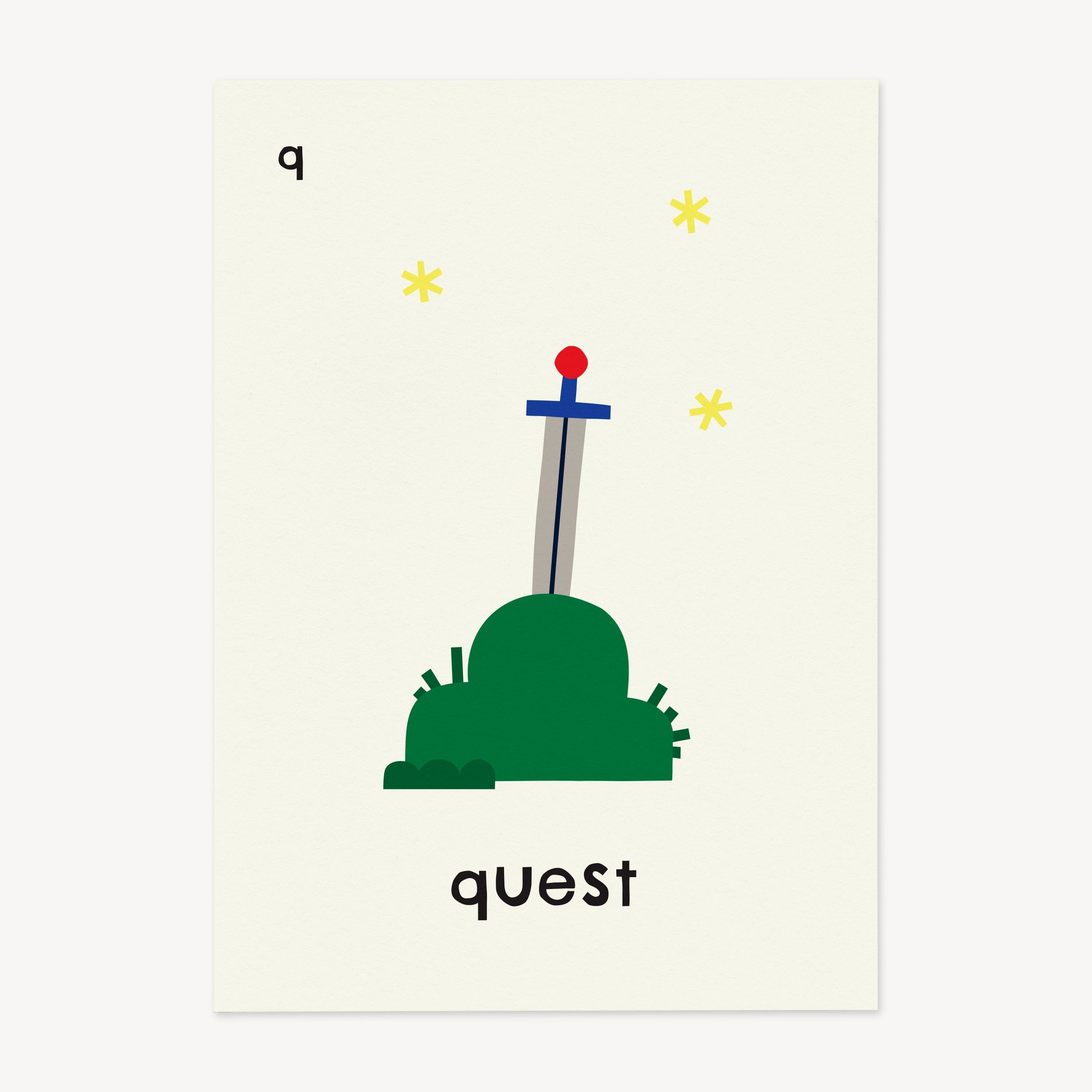 Q for Quest | Giclée Fine Art Print