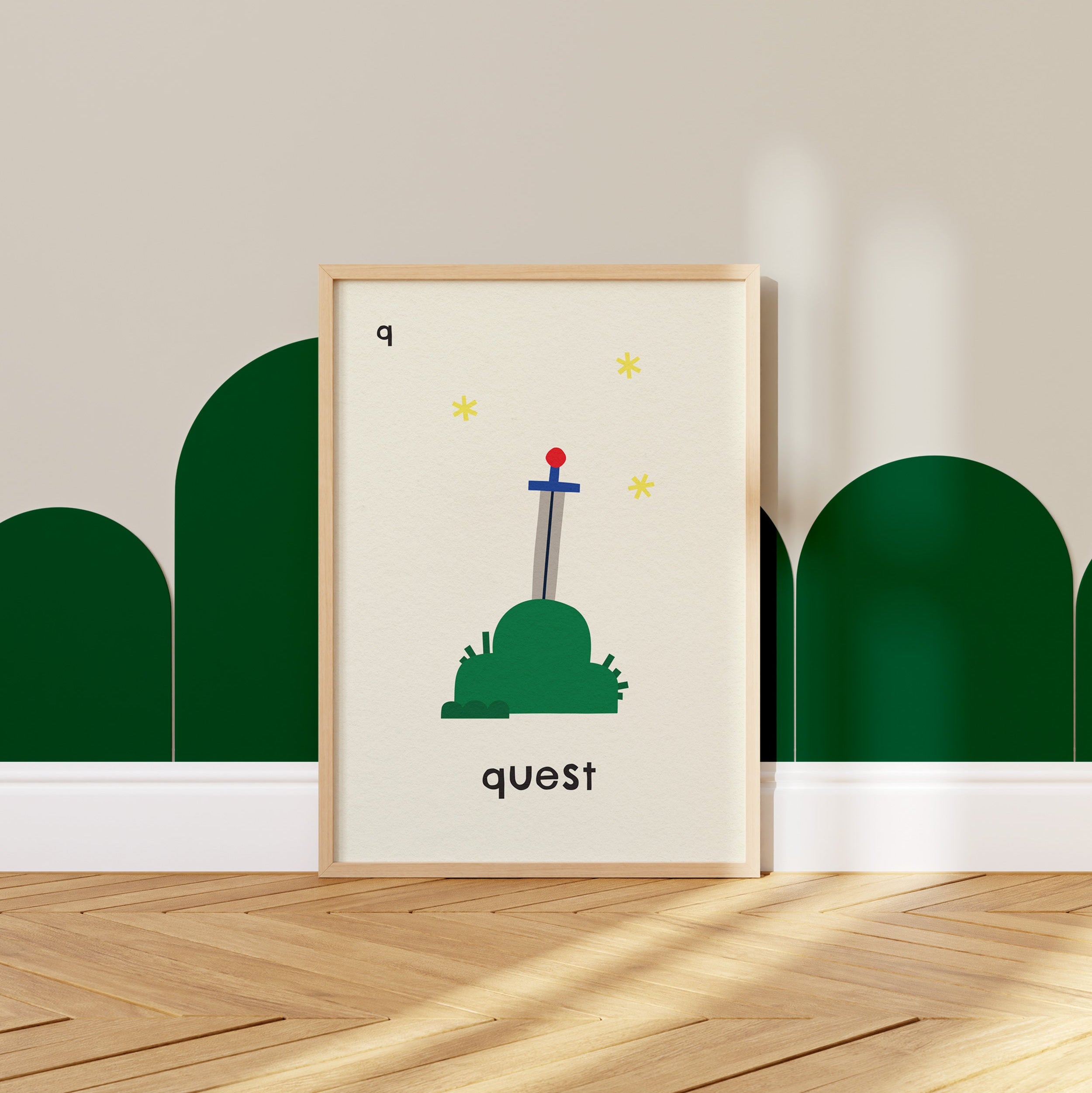 Q for Quest | Giclée Fine Art Print