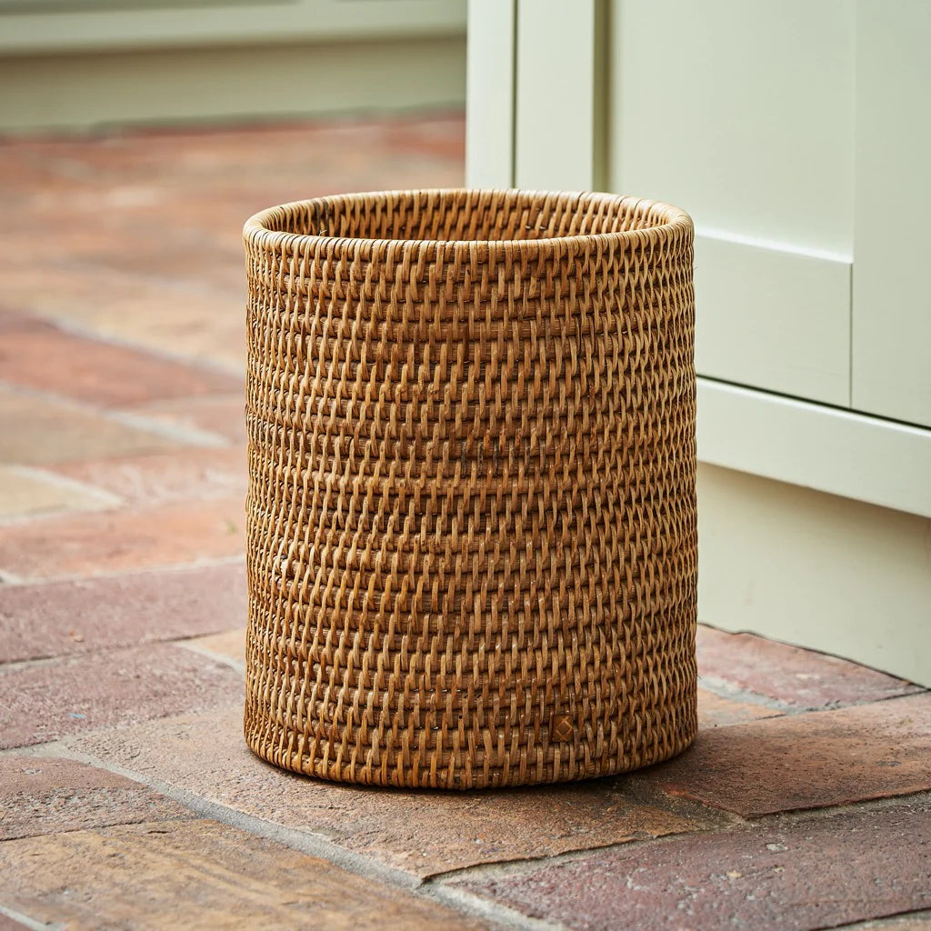 Rangoon Rattan Waste Paper Basket