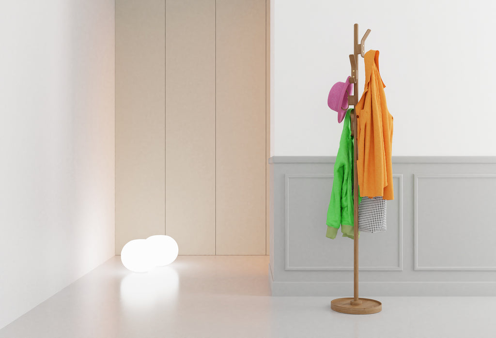 Right Hook Coat Stand Oak