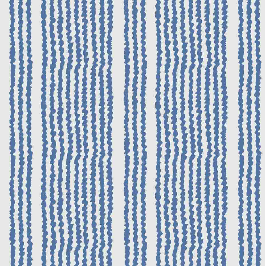 Ripple Stripe Fabric - Ocean