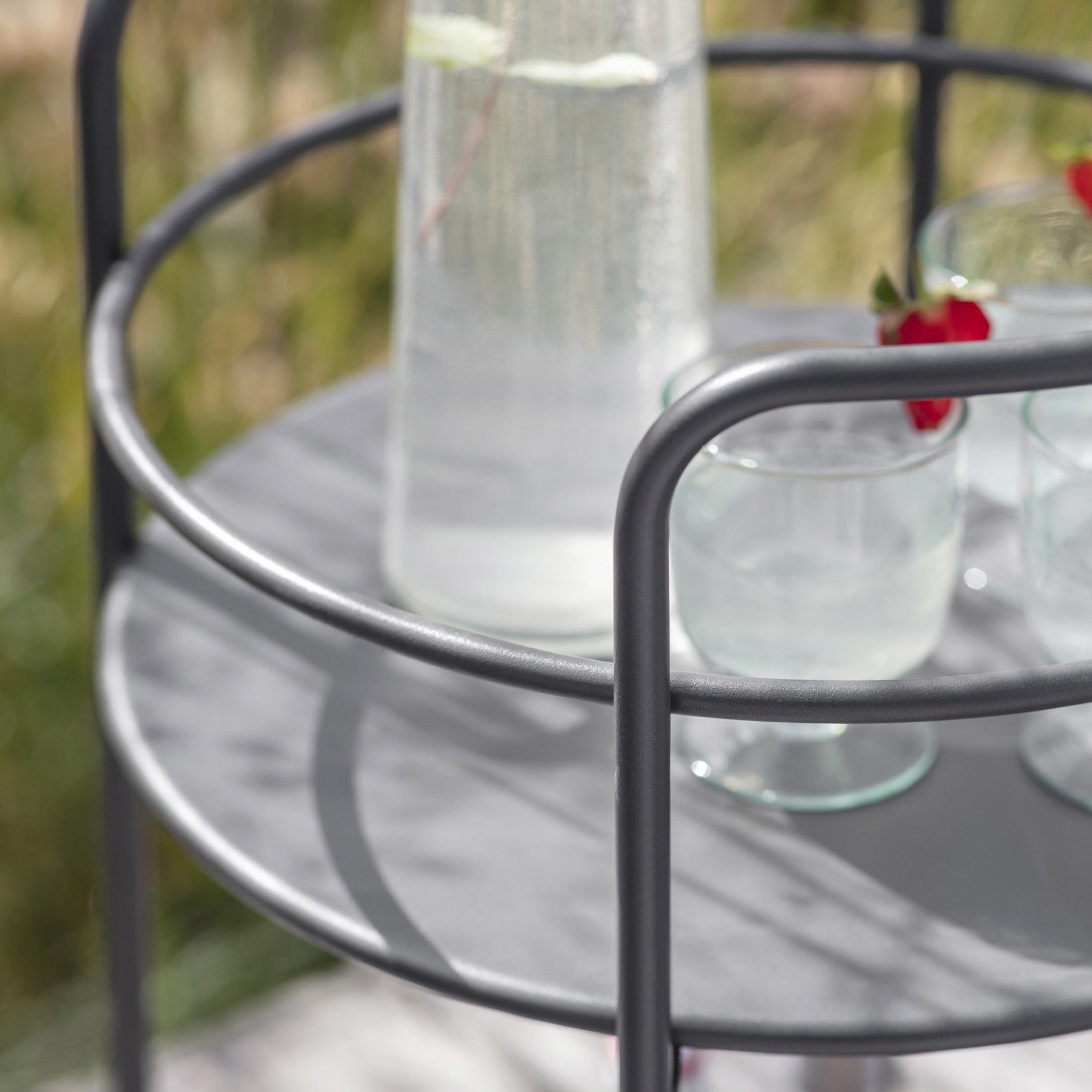 Rive Droite Drinks Trolley | Carbon