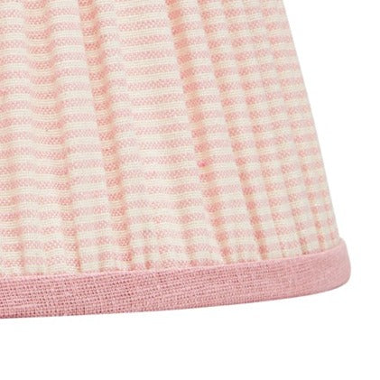 PINK STRIPED LAMPSHADE