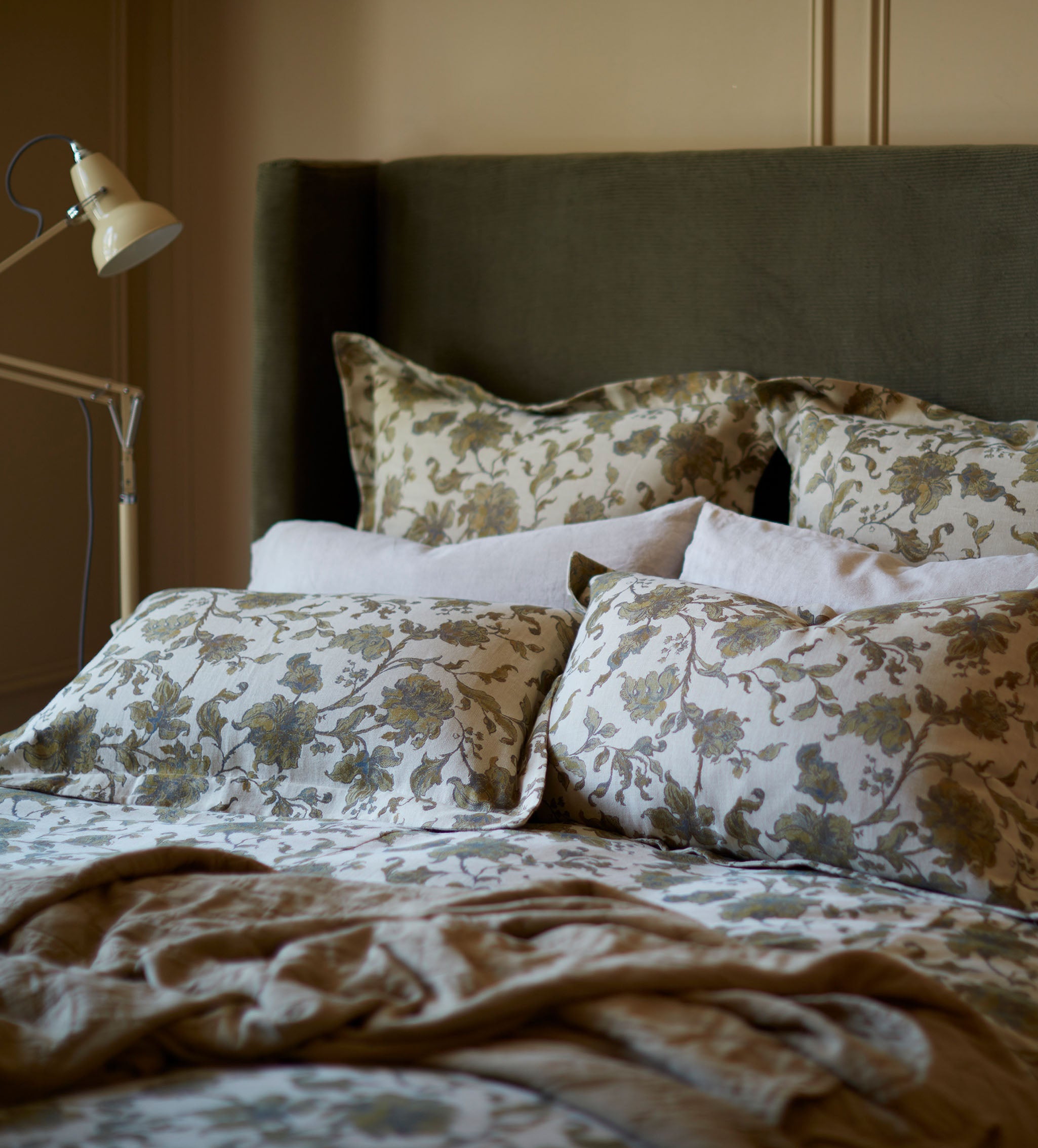 Rosie Floral Jacquard 100% Cotton Duvet Cover