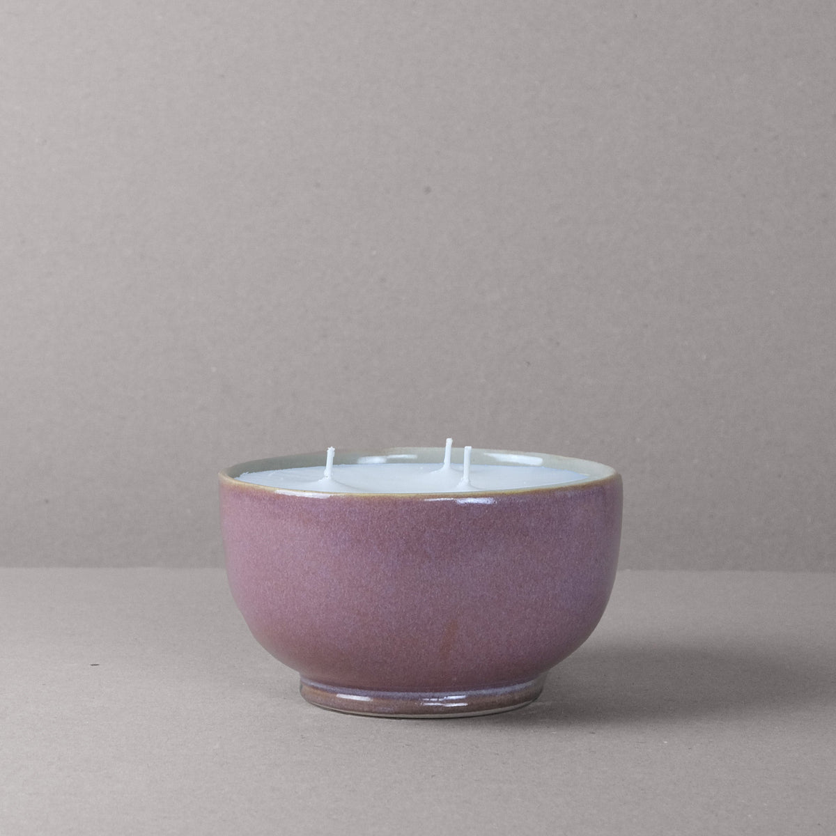 Rustic Heather Large Candle Bowl