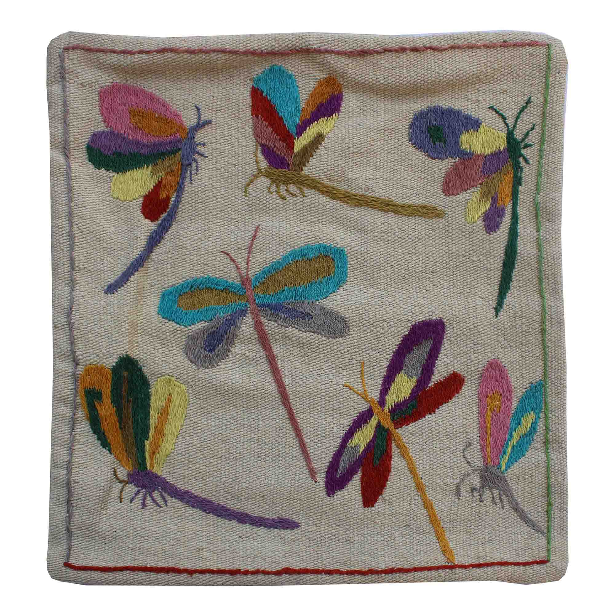 Dragonfly Suzani Kilim Cushion