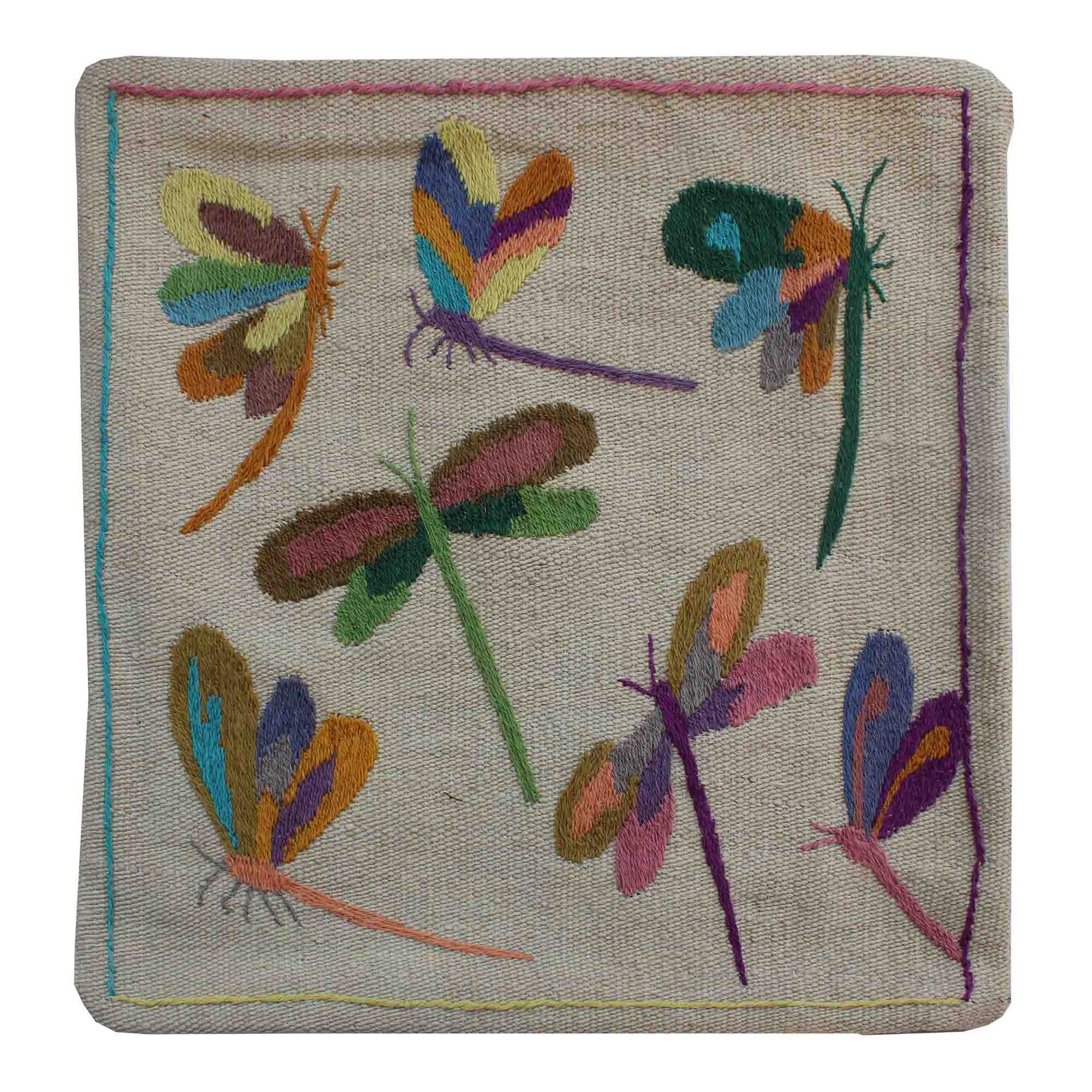 Dragonfly Suzani Kilim Cushion