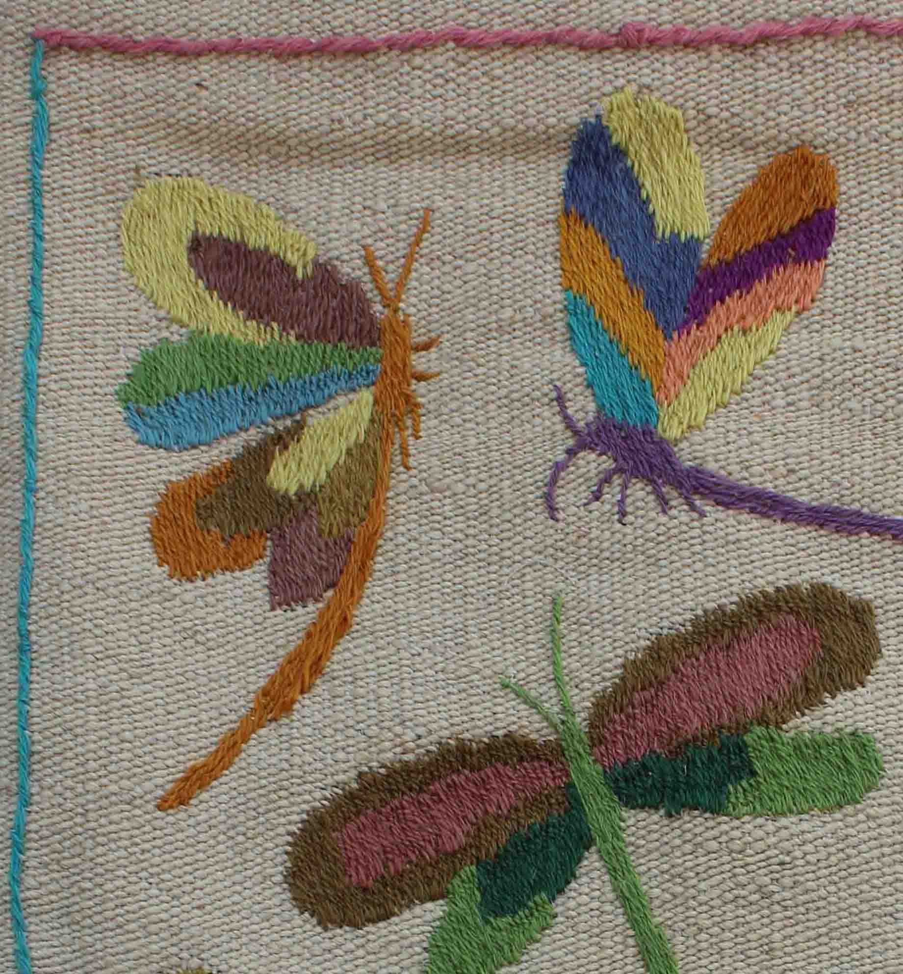 Dragonfly Suzani Kilim Cushion