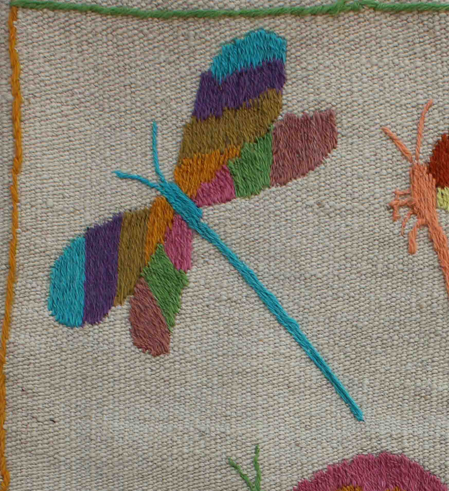 Dragonfly Suzani Kilim Cushion