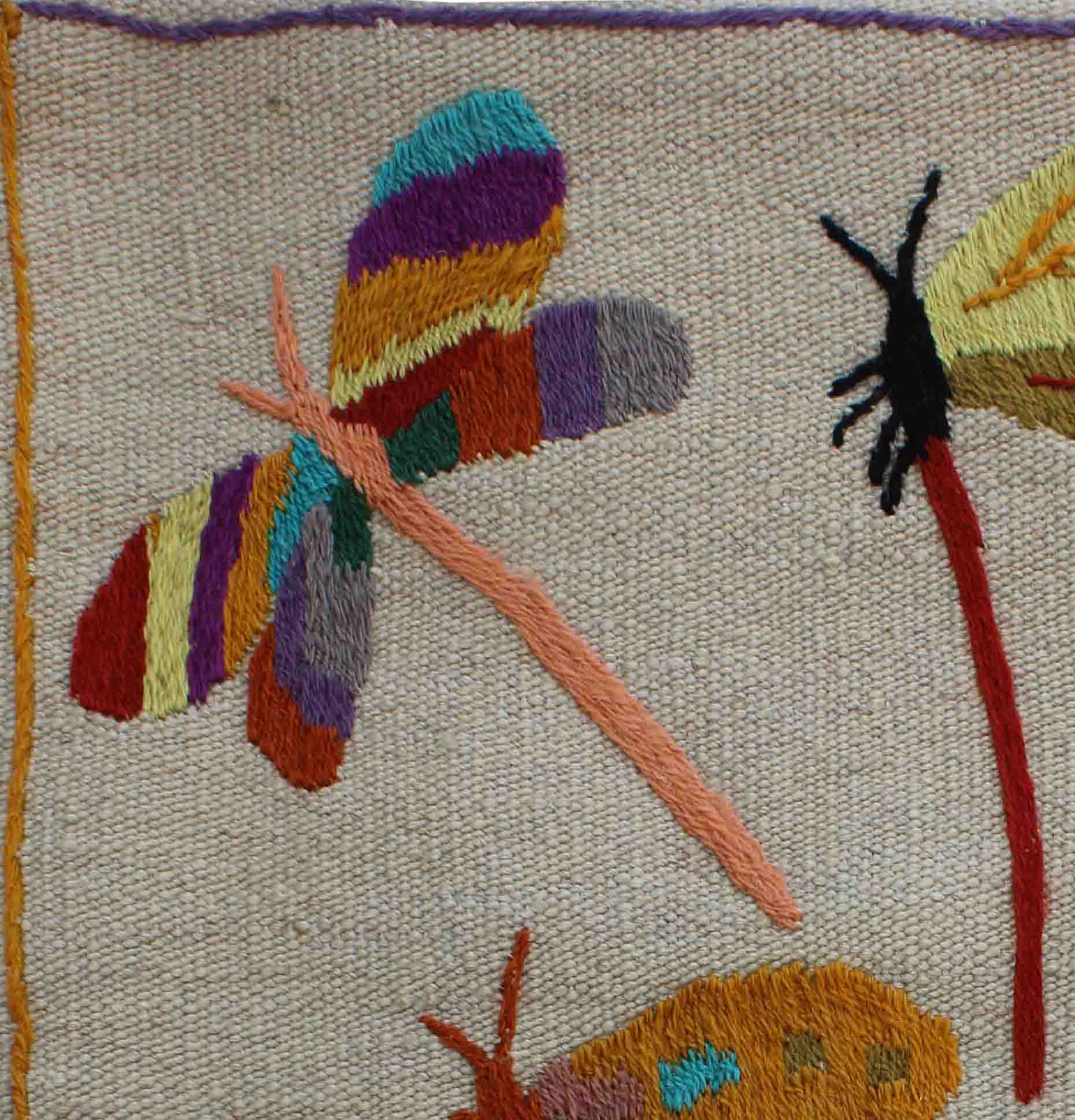 Dragonfly Suzani Kilim Cushion